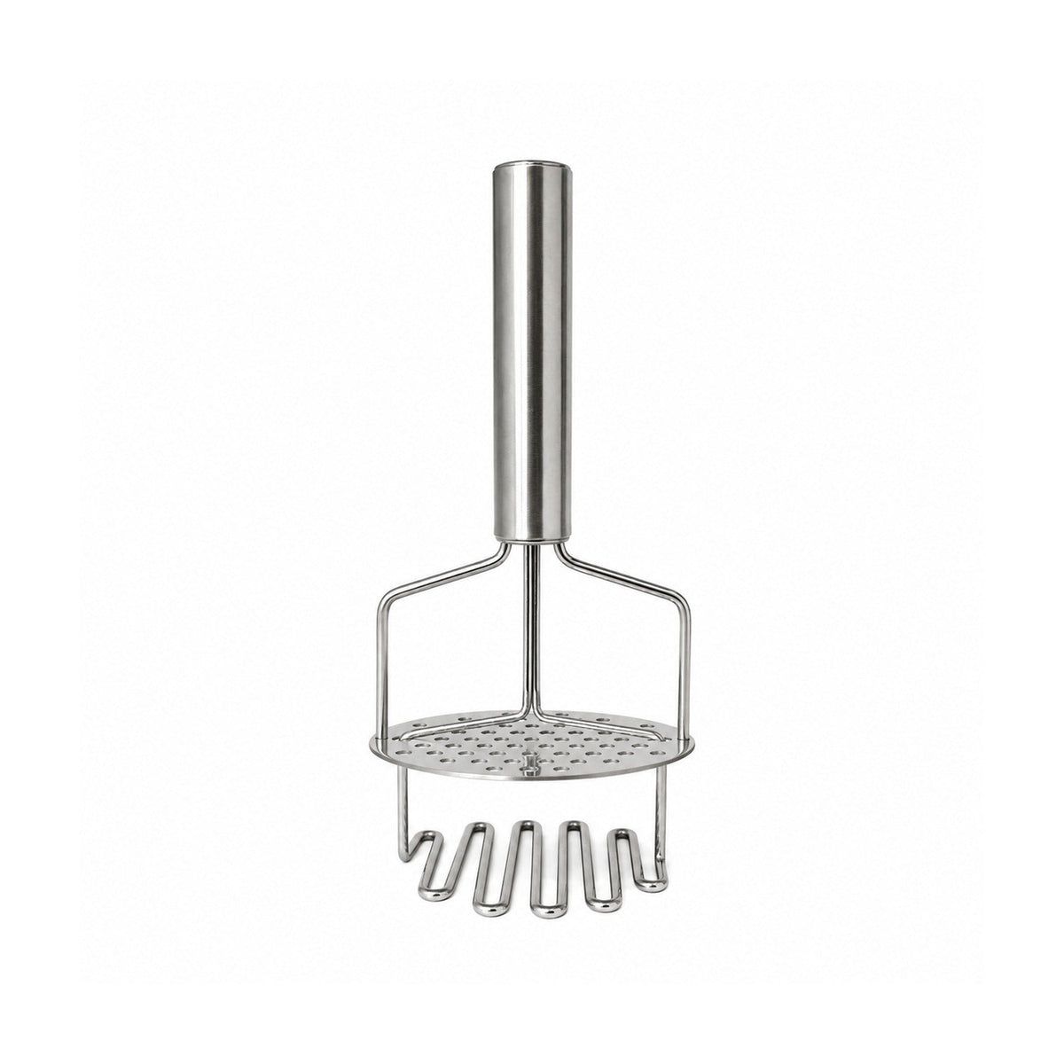 Woerdman Aardappelstamper RVS - 24 cm op witte achtergrond