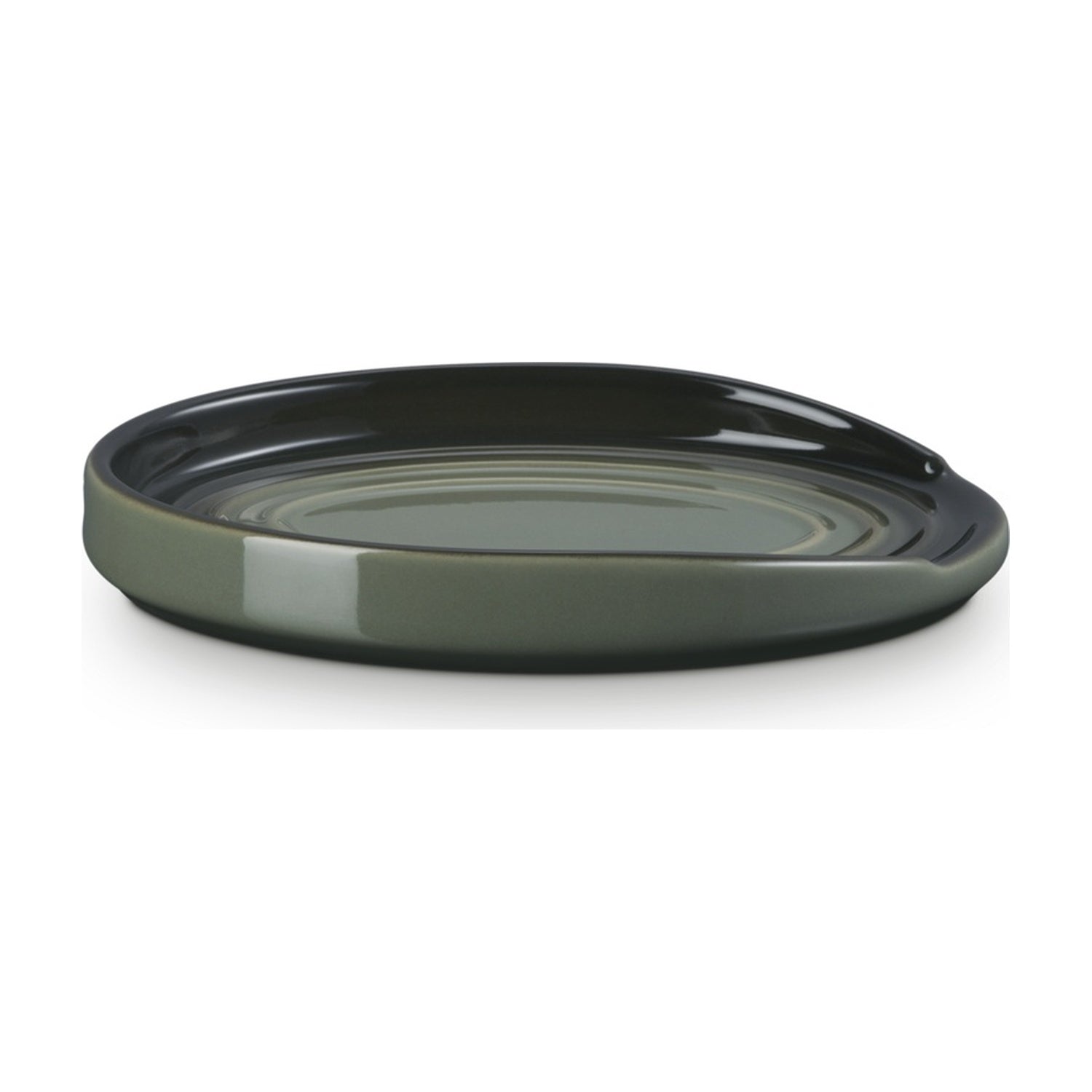 Le Creuset Lepelhouder Ovaal Thyme - 15 cm op witte achtergrond