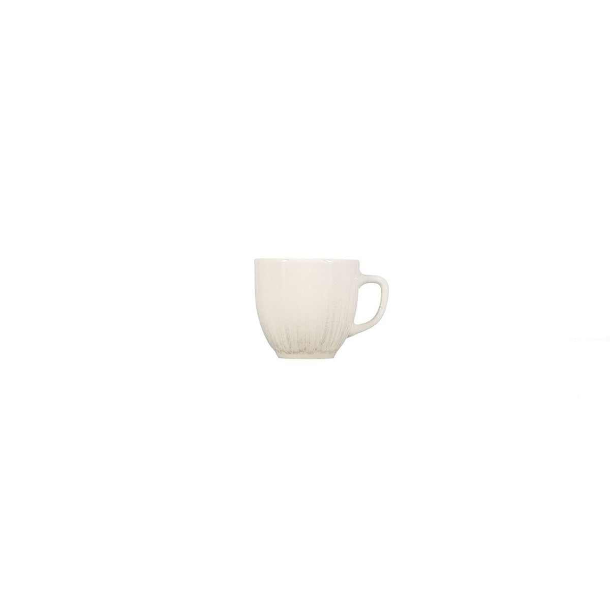 BonBistro Nuance Kop - 200 ml op witte achtergrond, zijaanzicht met oor rechts en streepjes aan de voet