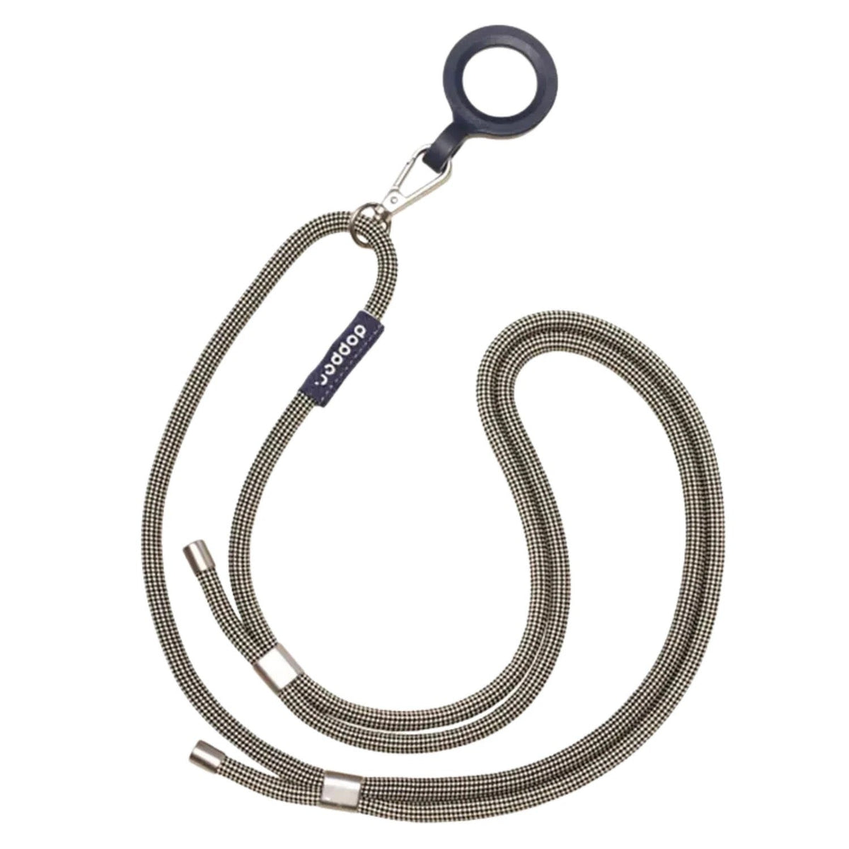 Dopper Cord - Sandy Black op witte achtergrond