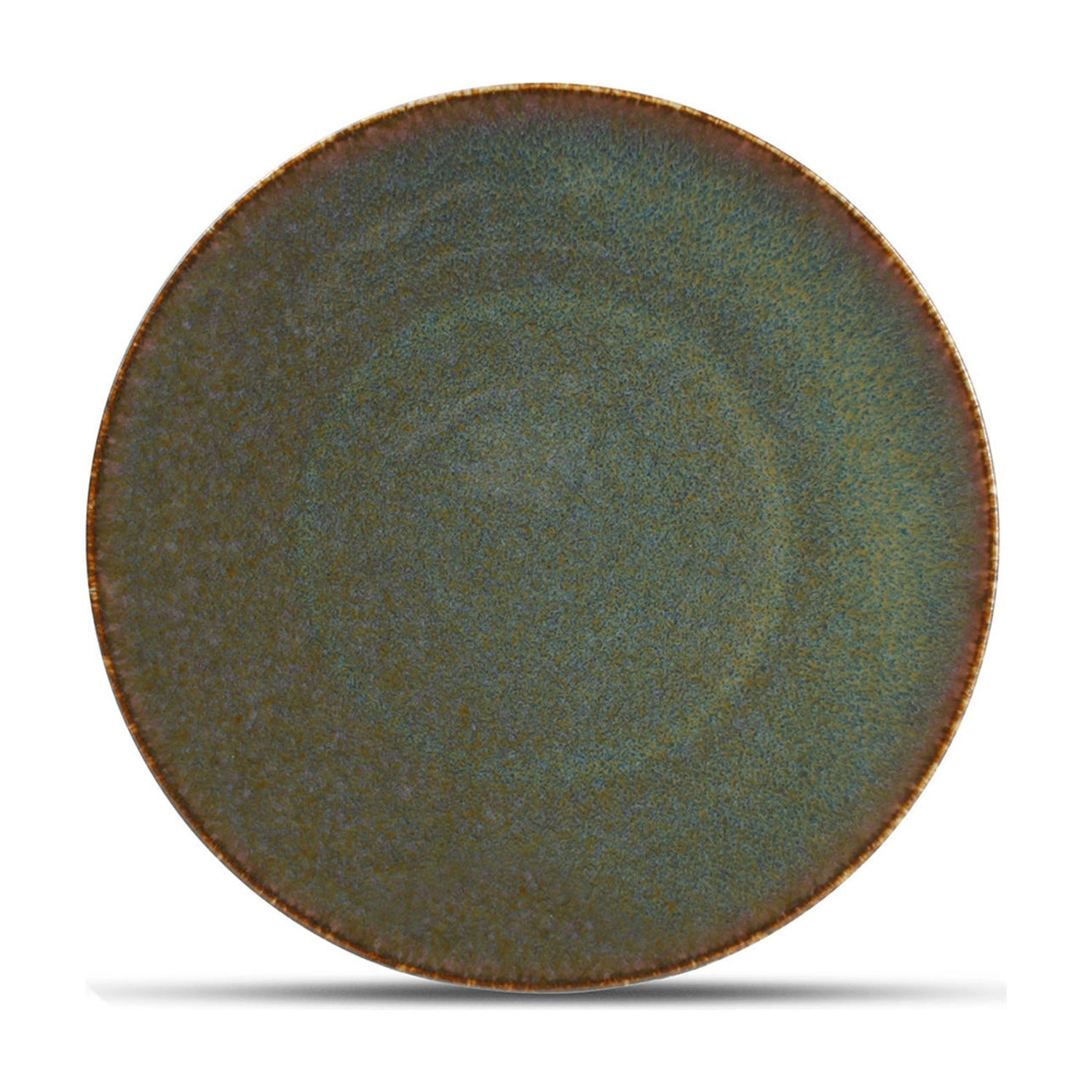 BonBistro Cirro Dinerbord Groen - 25 cm op witte achtergrond
