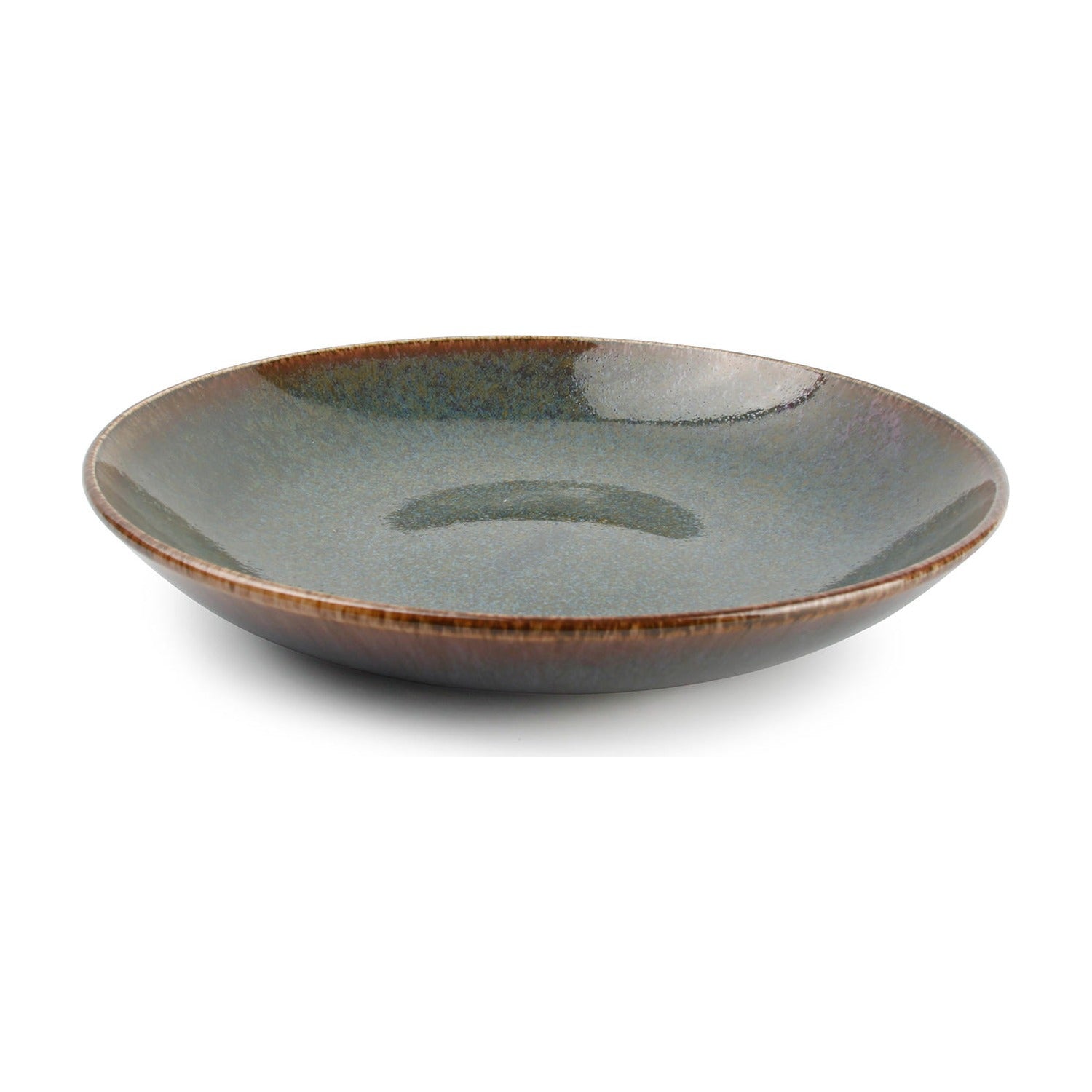 BonBistro Cirro Diep Bord Groen - 26 cm op witte achtergrond