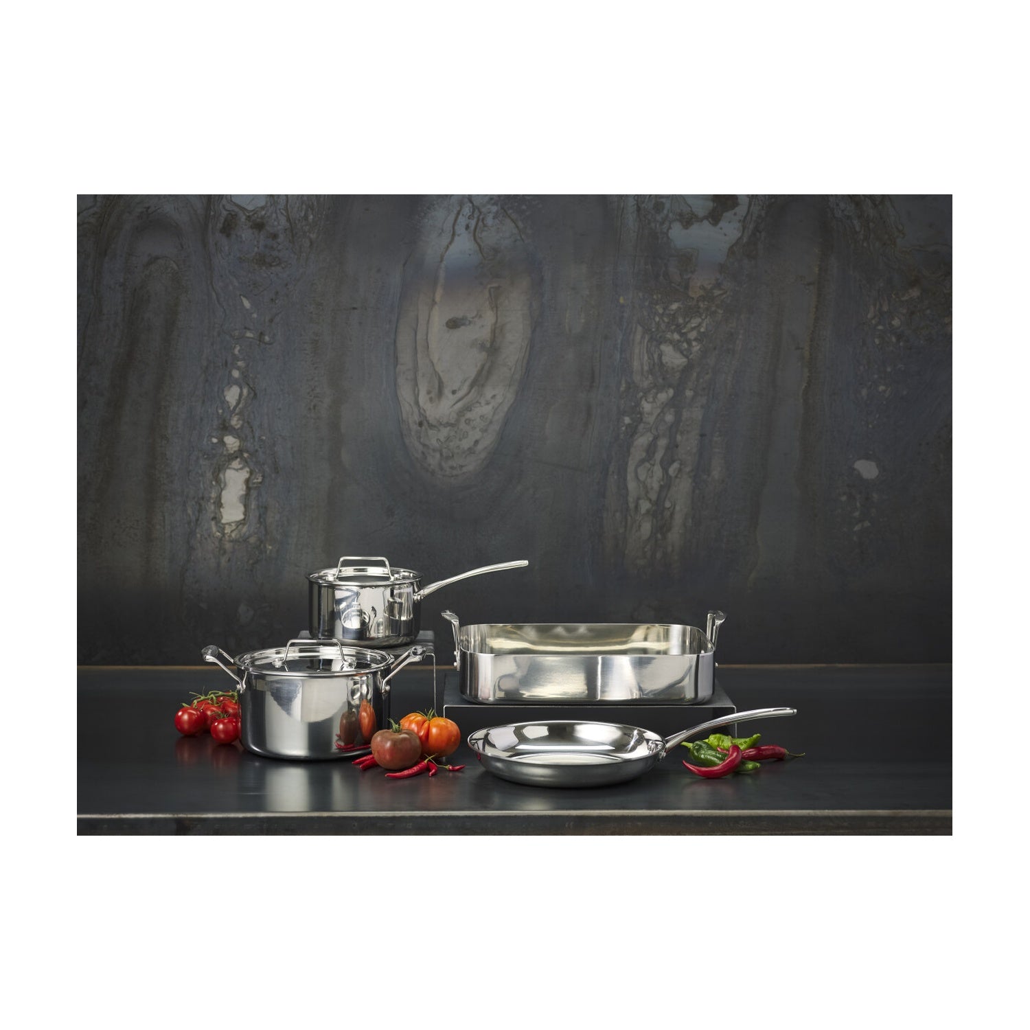 Scanpan Fusion 5 Braadslede RVS - 35 x 24 cm, sfeerbeeld