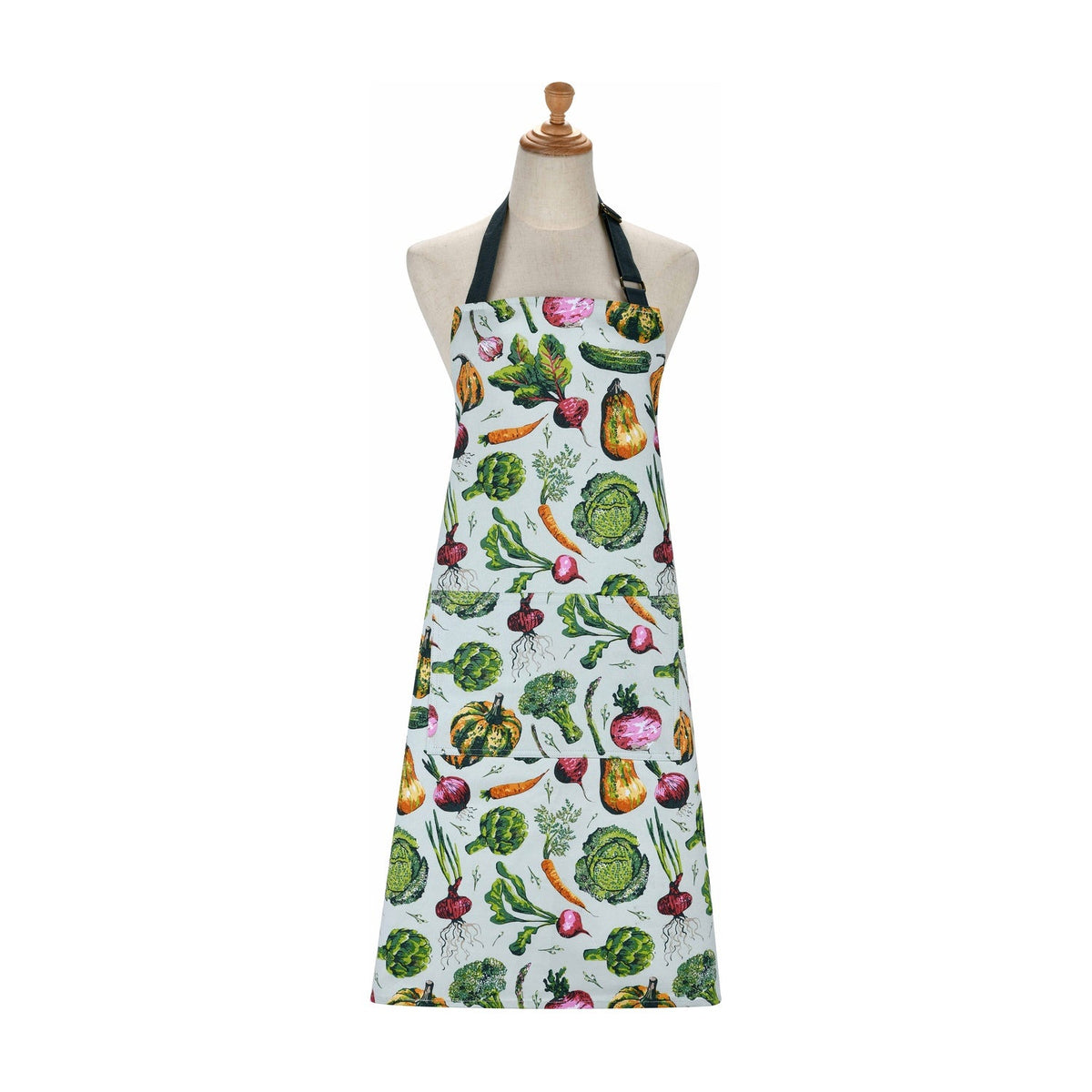 Ulster Weavers Keukenschort Katoen - Vegetable Medley op witte achtergrond