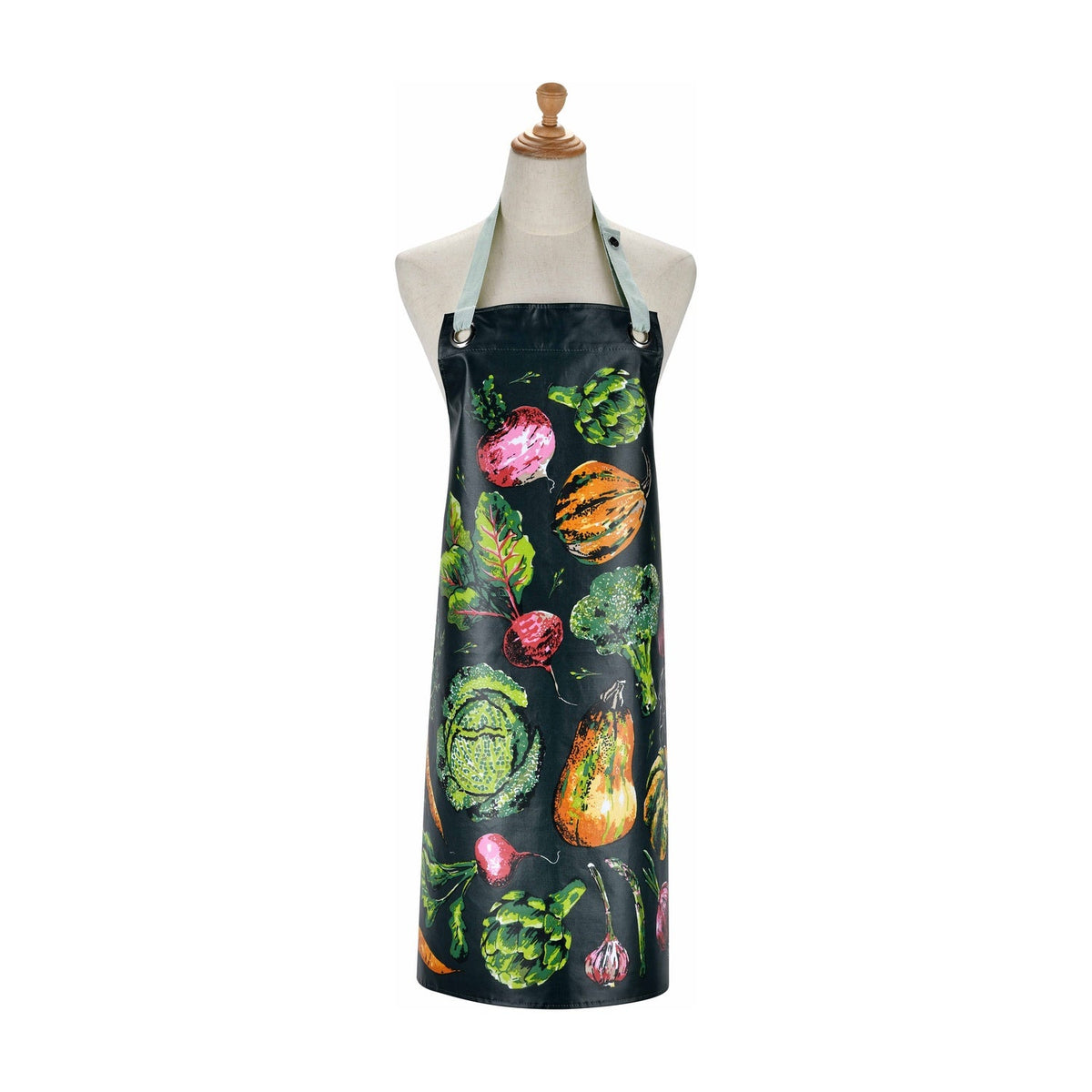 Ulster Weavers PVC Schort - Vegetable Medley op witte achtergrond