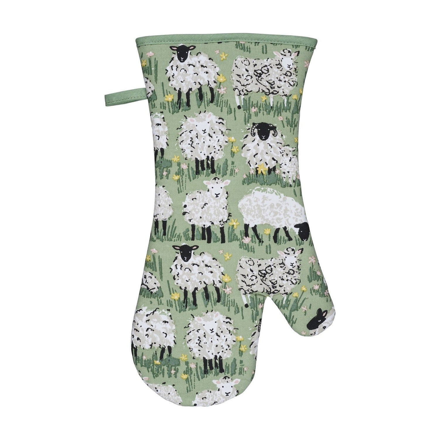 Ulster Weavers Ovenwant - Wollen Schaap op witte achtergrond