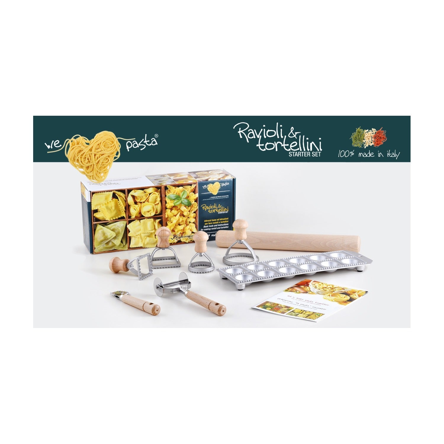 Eppicotispai Pasta Starterset op witte achtergrond