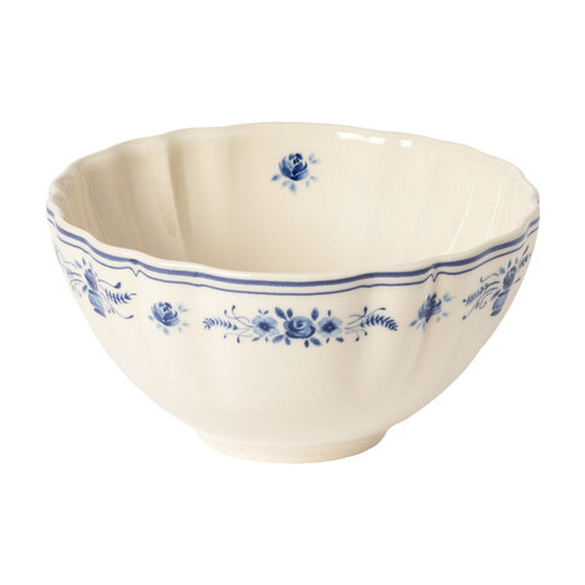 Costa Nova Vila Kom Beige-Blauw - 16 cm op witte achtergrond