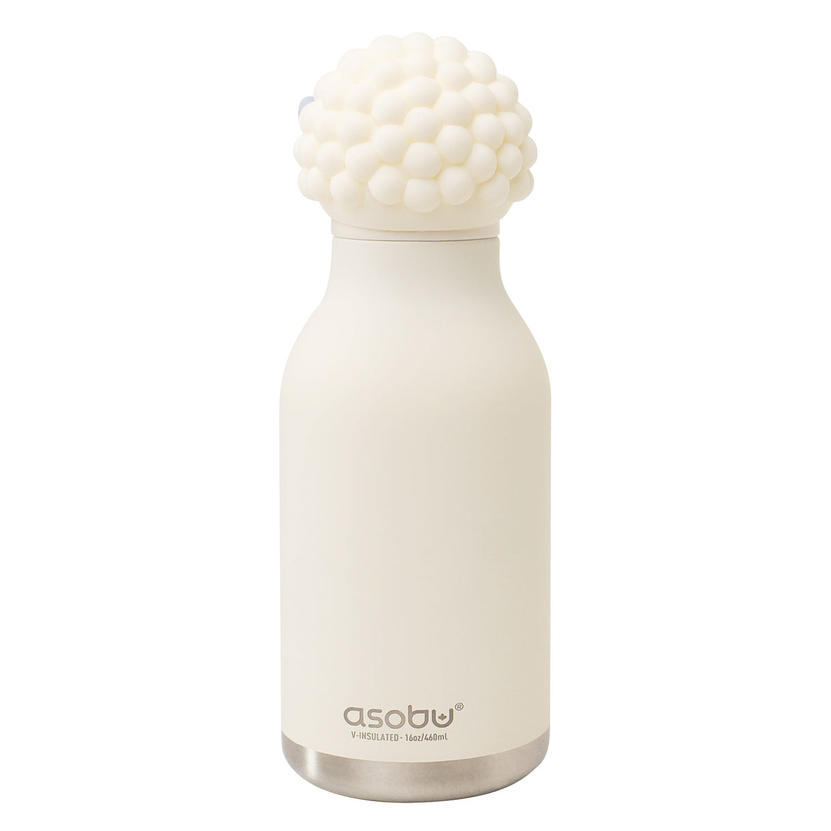 Asobu Bestie Thermosfles Schaap - 470 ml op witte achtergrond, andere hoek