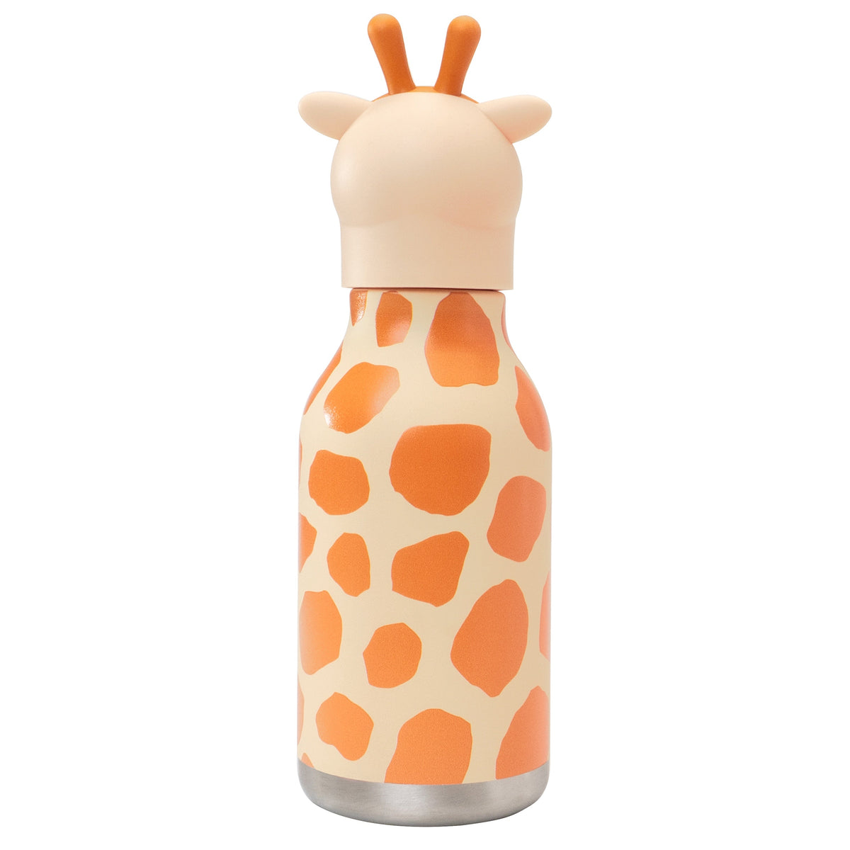 Asobu Bestie Thermosfles Giraffe - 470 ml op witte achtergrond, andere hoek