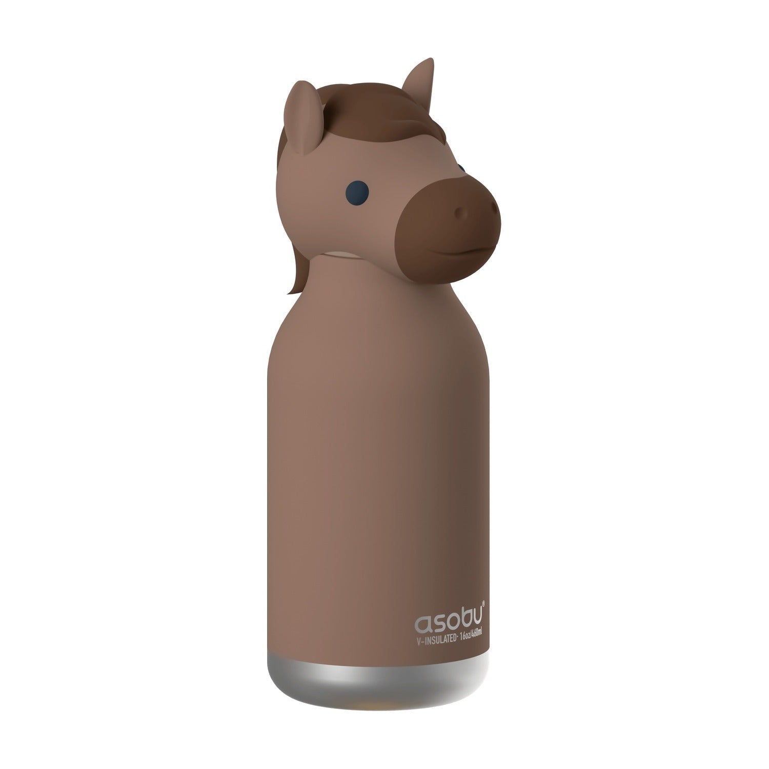 Asobu Bestie Thermosfles Paard - 470 ml op witte achtergrond