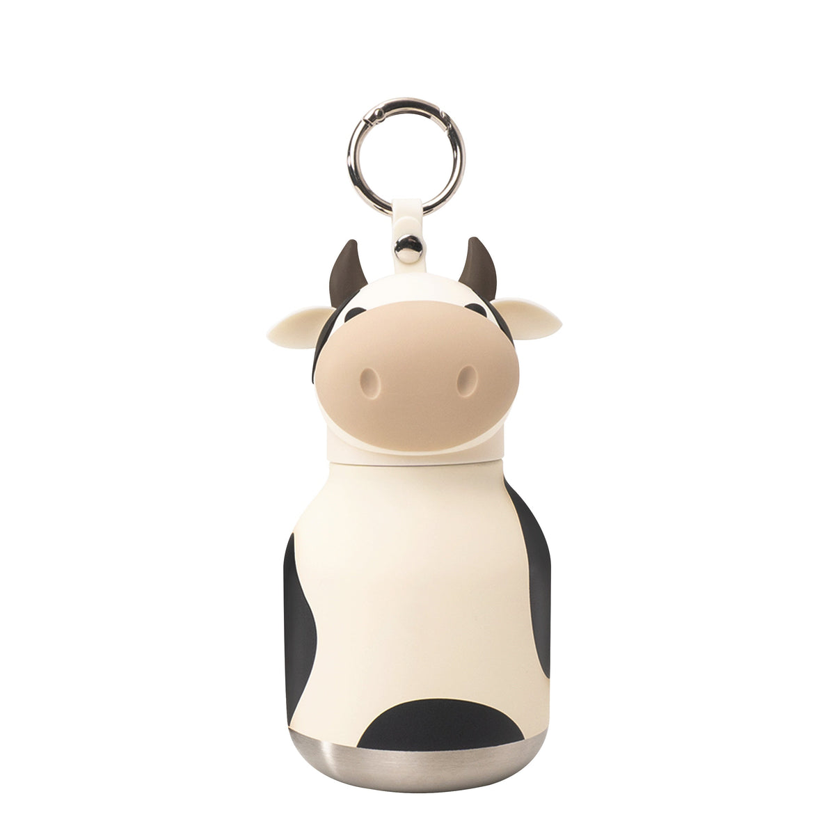 Asobu Mini Bestie Thermosfles Koe - 200 ml op witte achtergrond, andere hoek