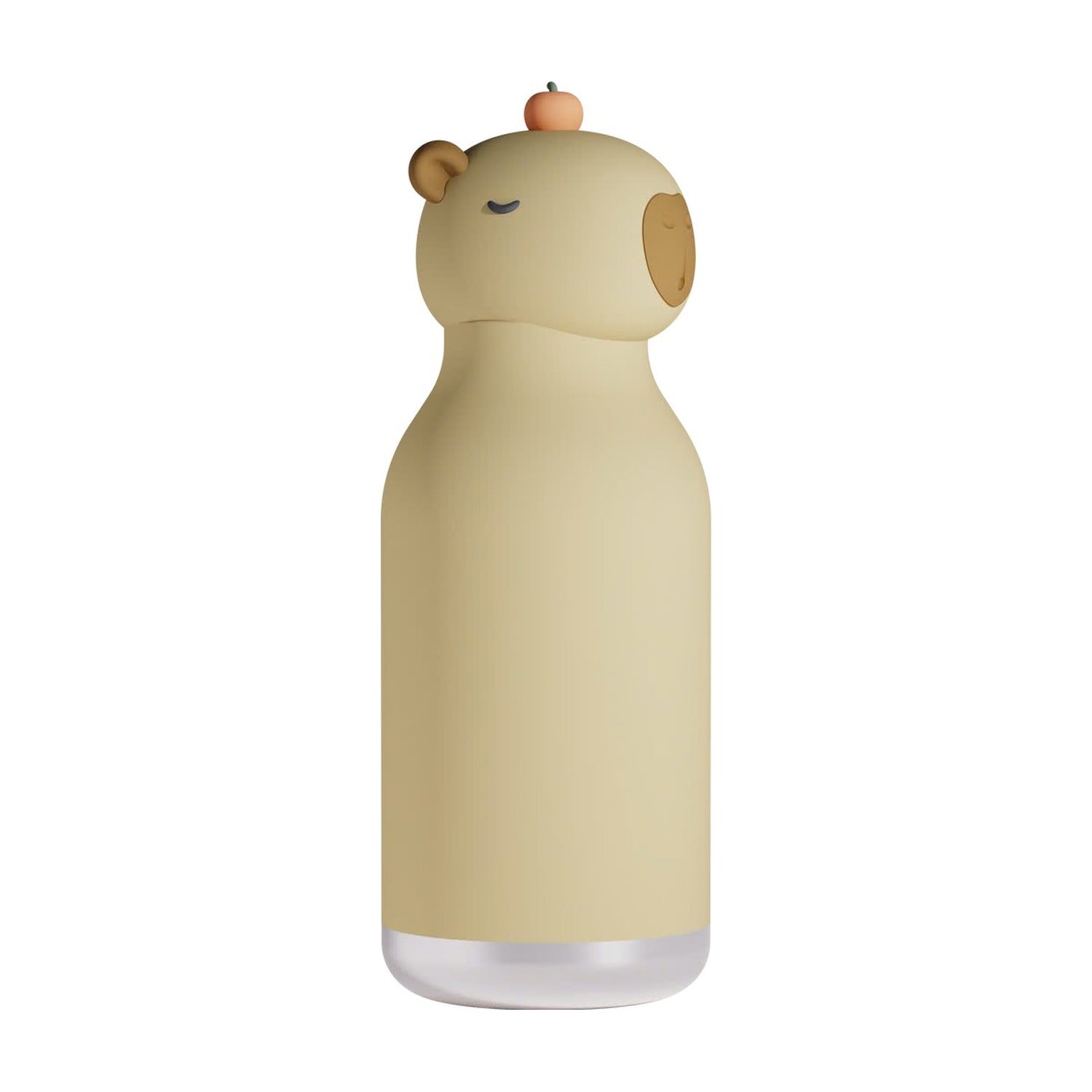 Asobu Bestie Thermosfles Capybara - 470 ml op witte achtergrond