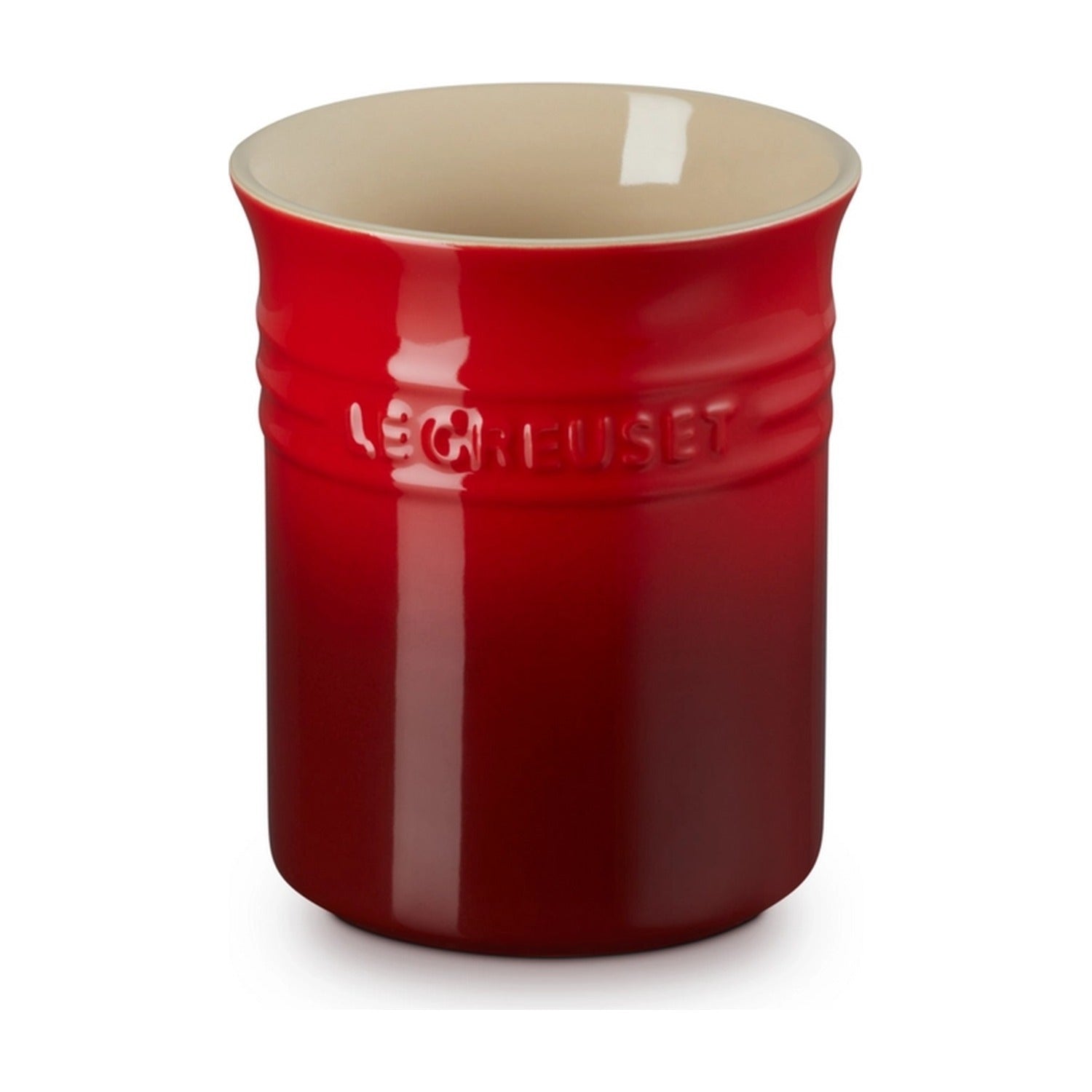 Le Creuset Spatelpot Kersenrood - 15 cm op witte achtergrond