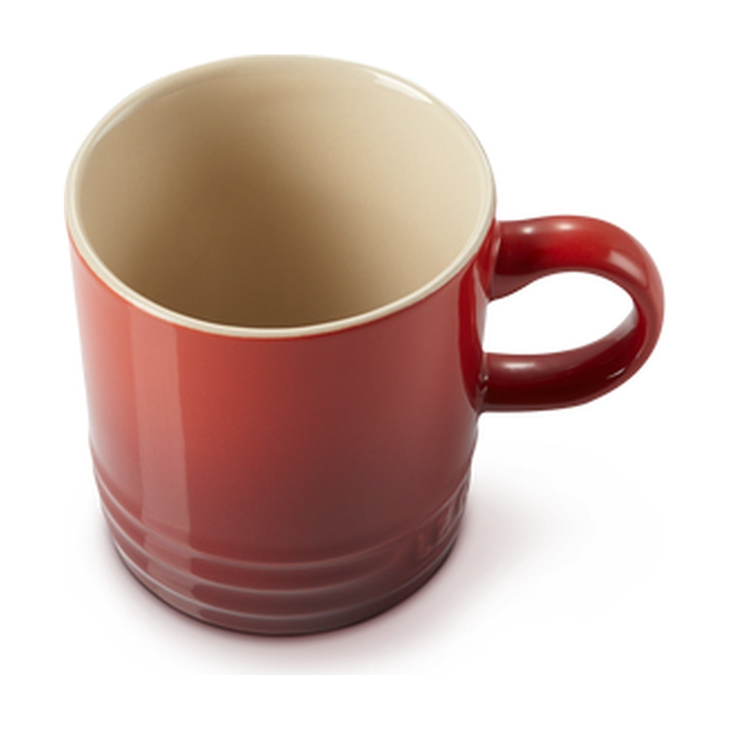 Le Creuset Espressokop Kersenrood - 100 ml op witte achtergrond