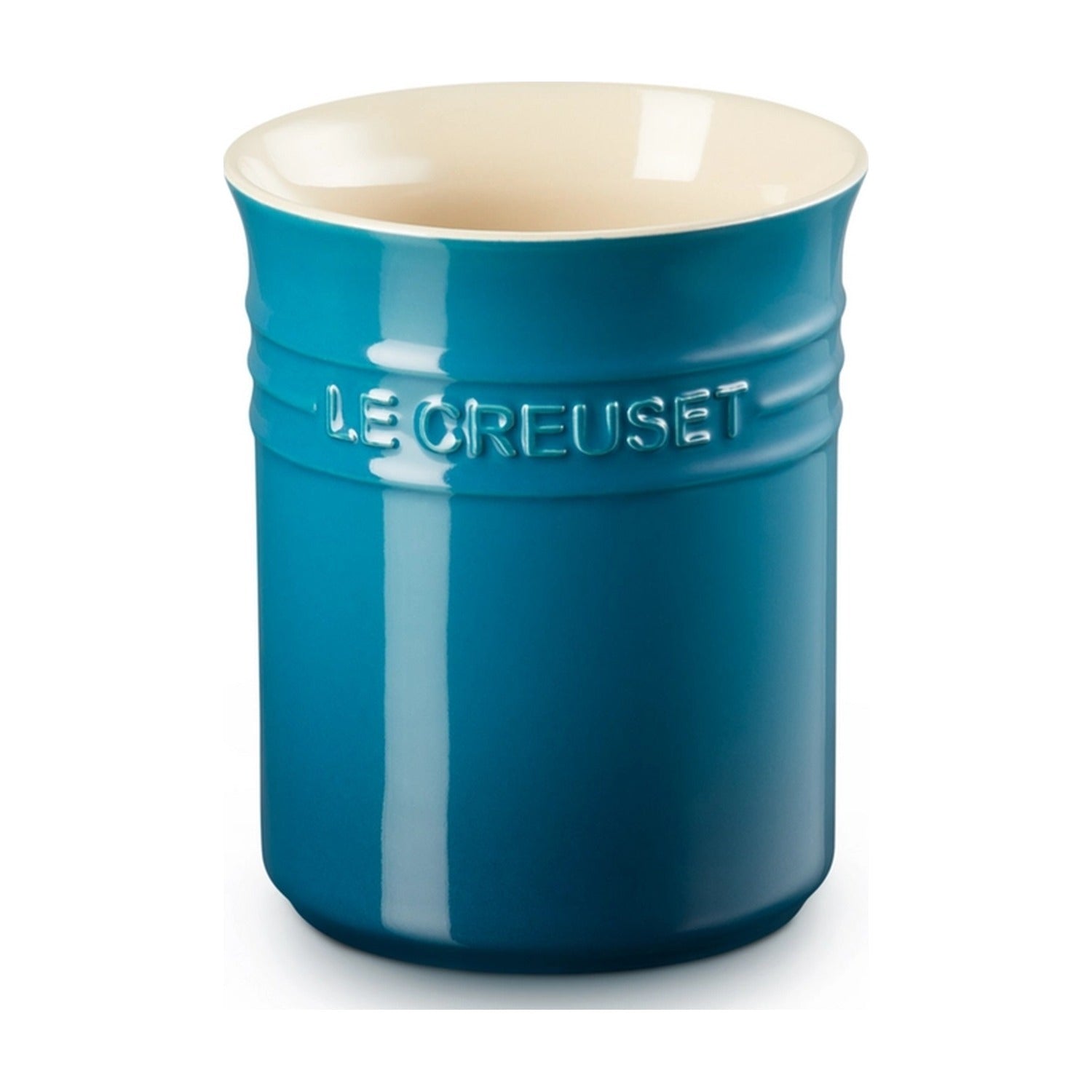 Le Creuset Spatelpot Deep Teal - 15 cm op witte achtergrond