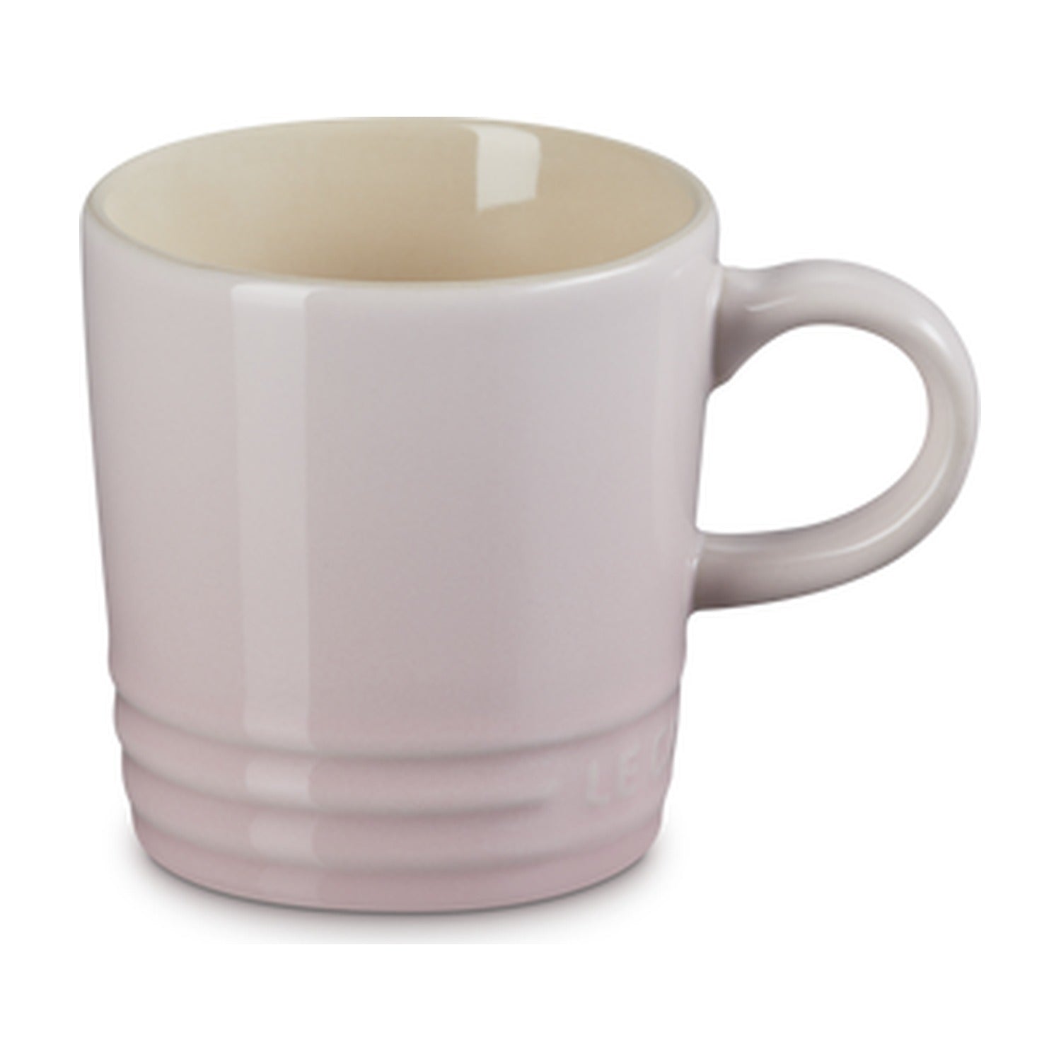 Le Creuset Espressokop Shell Pink - 100 ml op witte achtergrond
