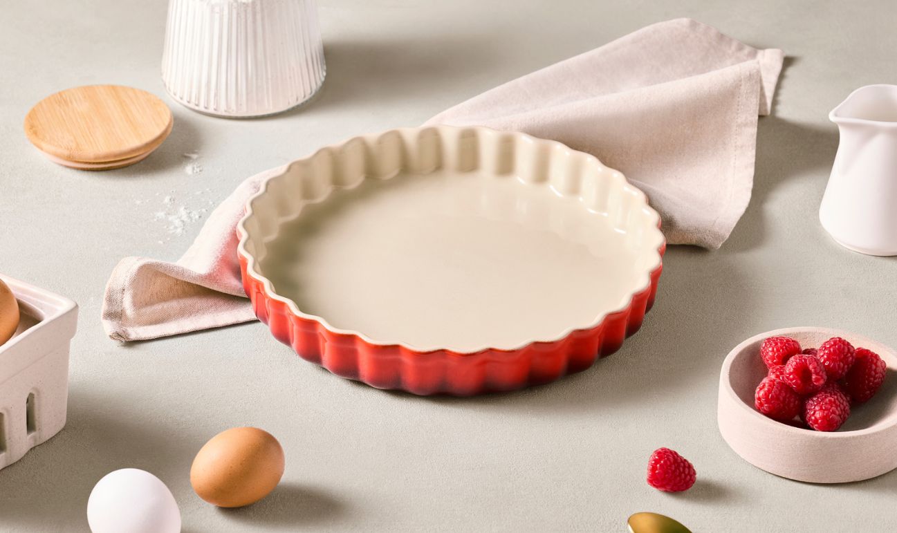 Le Creuset Taartvorm Kersenrood - 24 cm