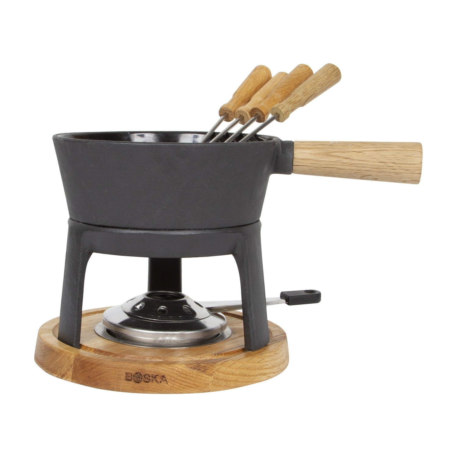 Boska Fondue Pro M - 1,2 liter op witte achtergrond