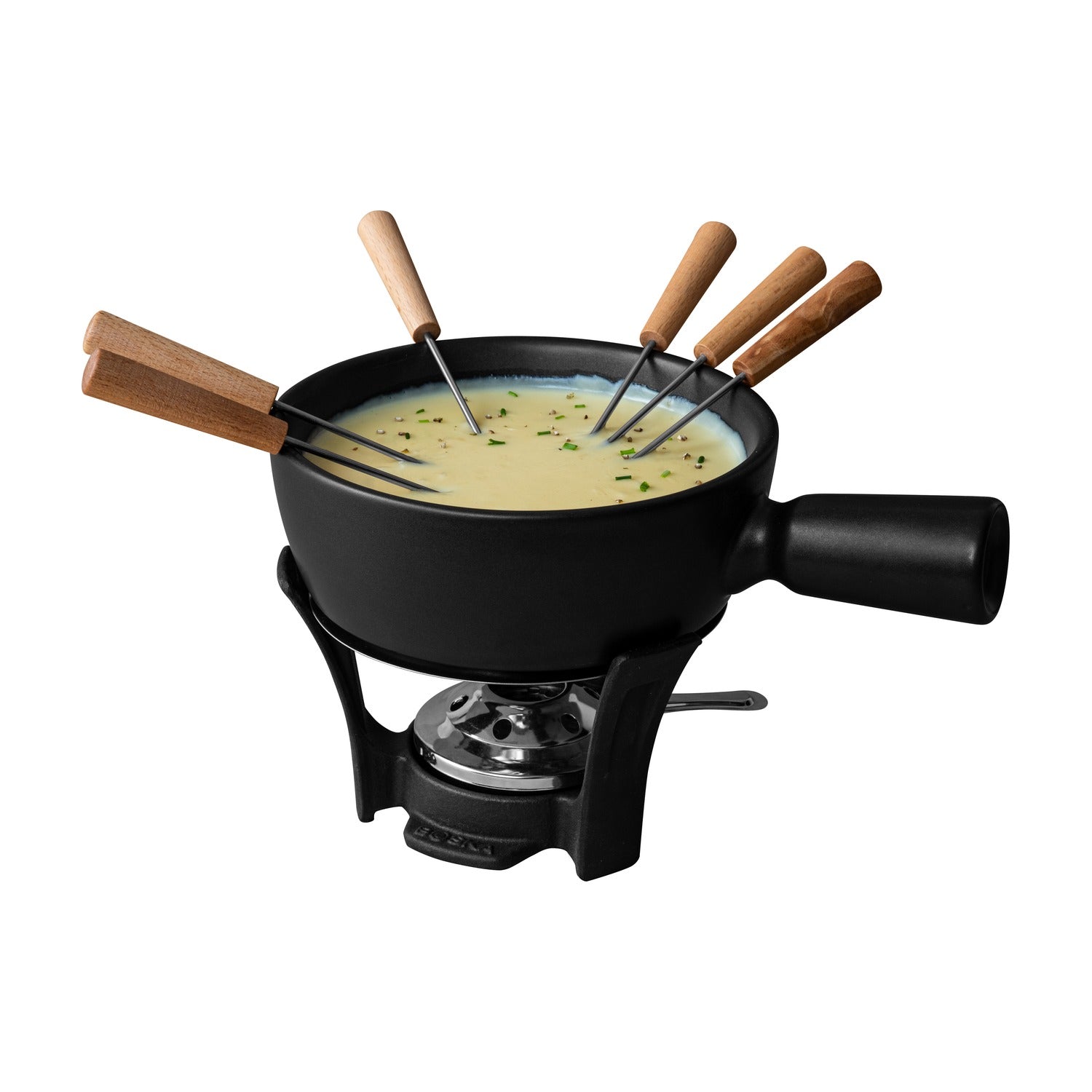 Boska Fondue Nero op witte achtergrond