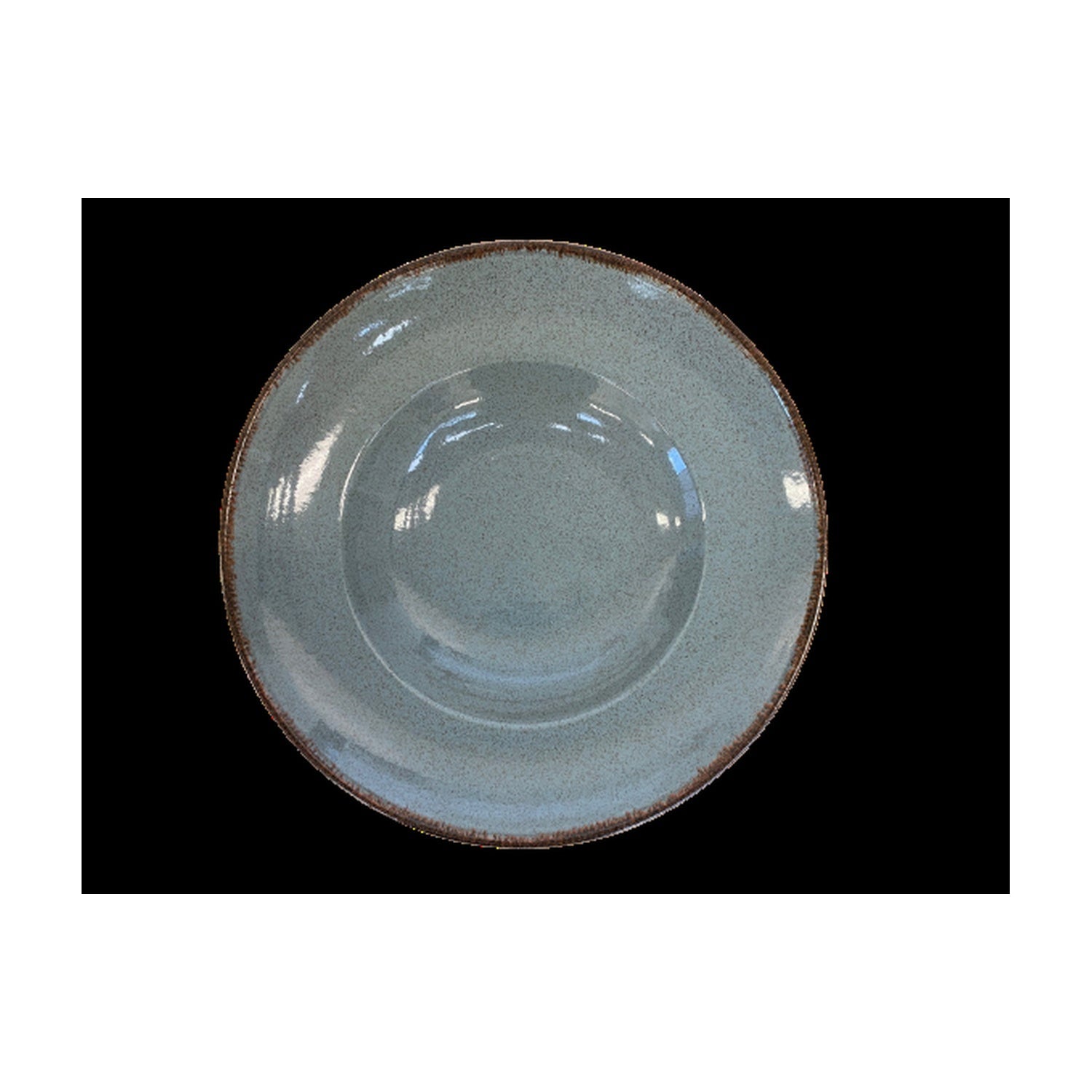 Kitchen Trend Ocean Pastabord Petrol - 27 cm op witte achtergrond