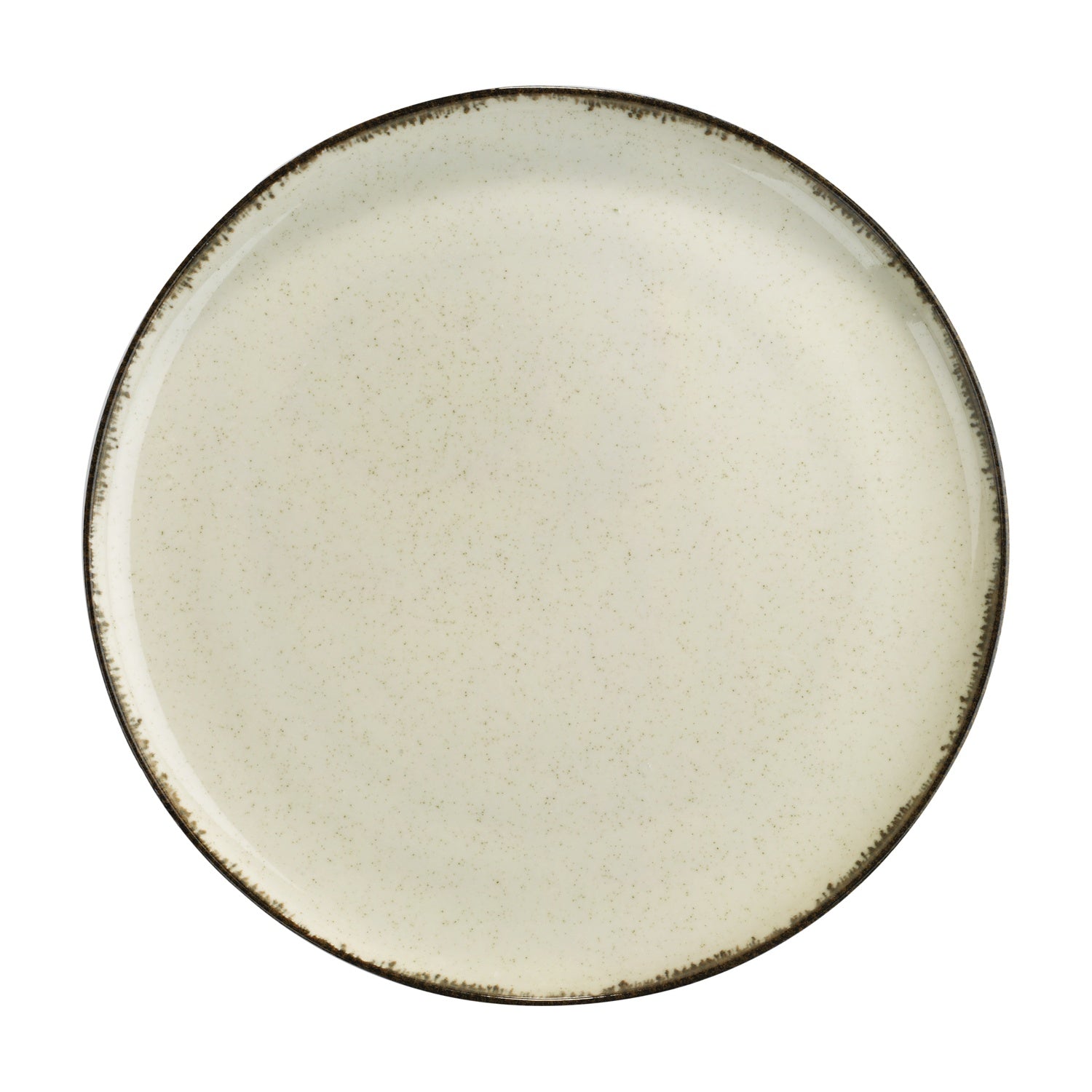 Kitchen Trend Ocean Ontbijtbord Crème - 24 cm op witte achtergrond