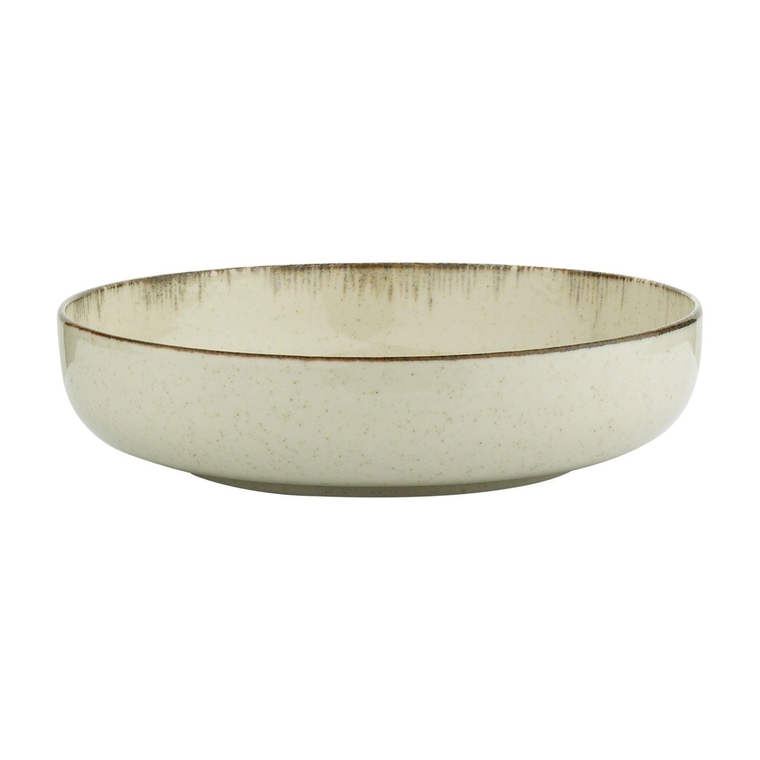 Kitchen Trend Ocean Kom Crème - 20 cm op witte achtergrond
