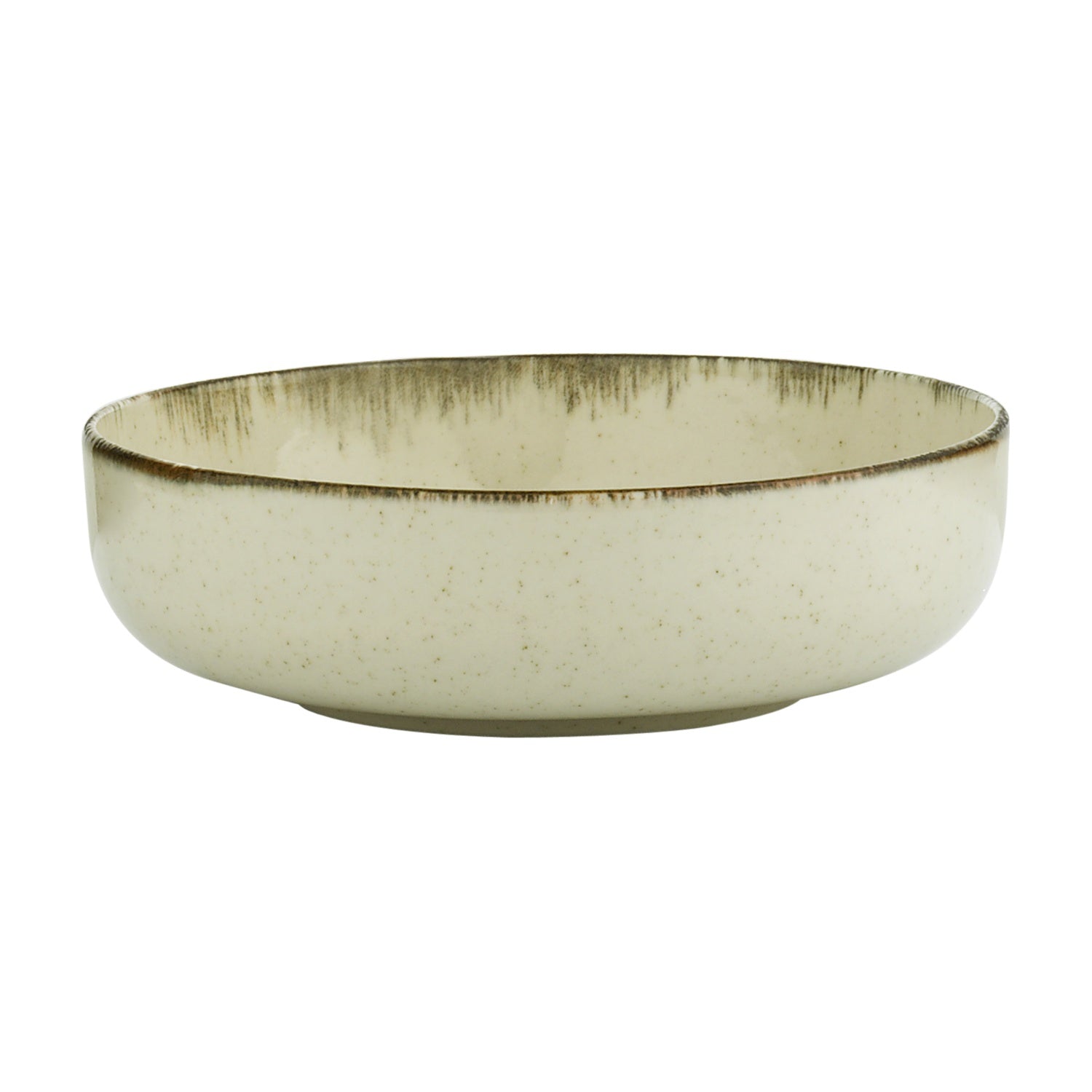 Kitchen Trend Ocean Kom Crème - 15 cm op witte achtergrond