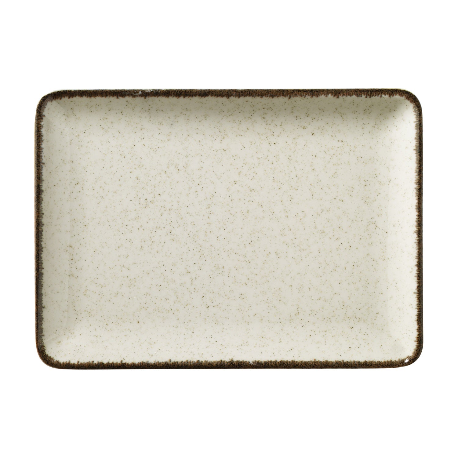 Kitchen Trend Ocean Serveerbord Crème - 18 x 13 cm op witte achtergrond