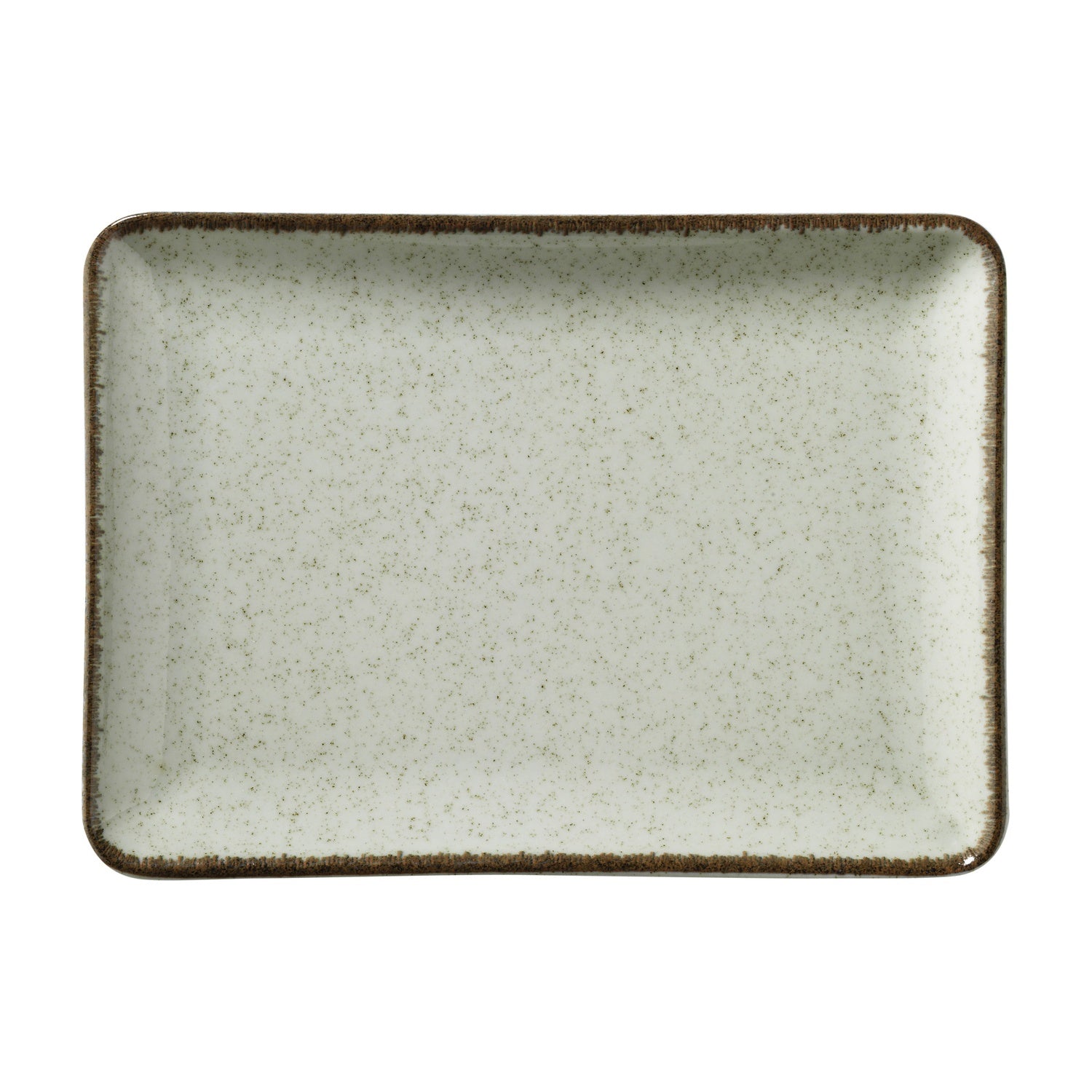 Kitchen Trend Ocean Serveerbord Zeegroen - 18 x 13 cm op witte achtergrond