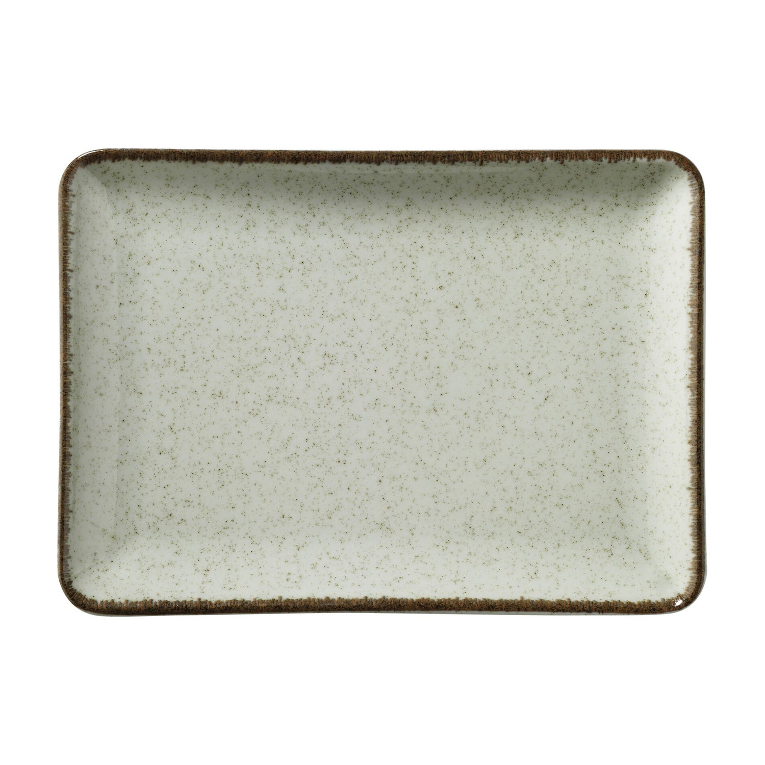 Kitchen Trend Ocean Serveerbord Zeegroen - 30 x 22 cm op witte achtergrond
