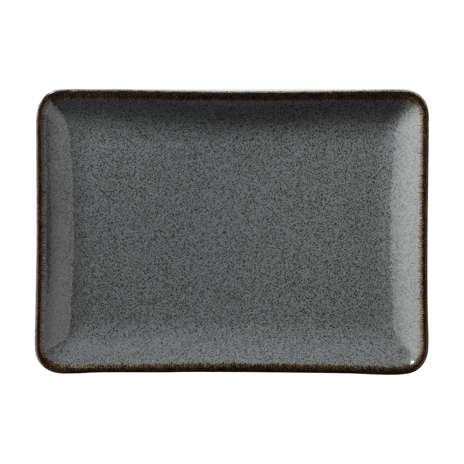 Kitchen Trend Ocean Serveerbord Petrol - 23 x 17 cm op witte achtergrond
