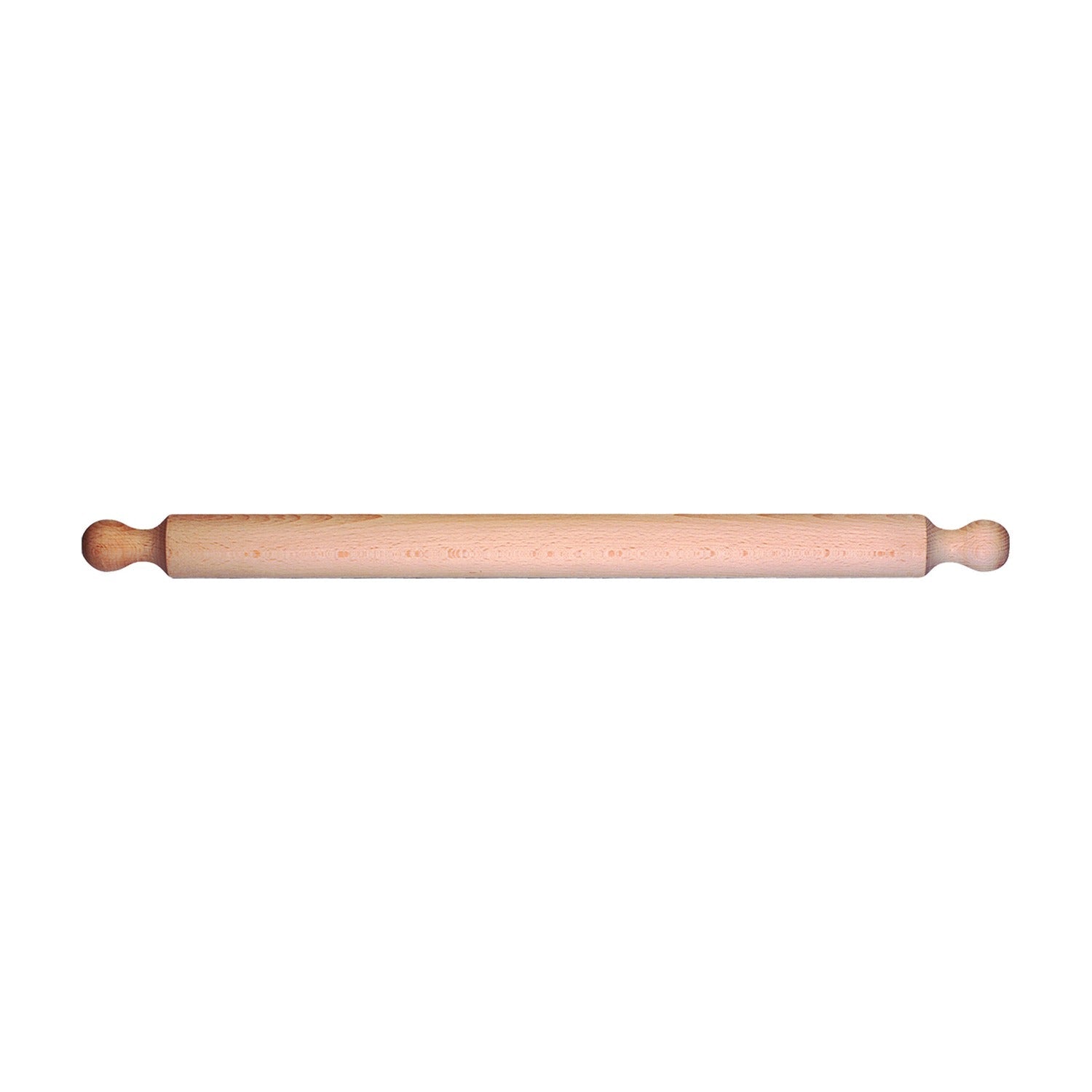 Eppicotispai Houten Deegroller met Handvatten - 50 cm op witte achtergrond