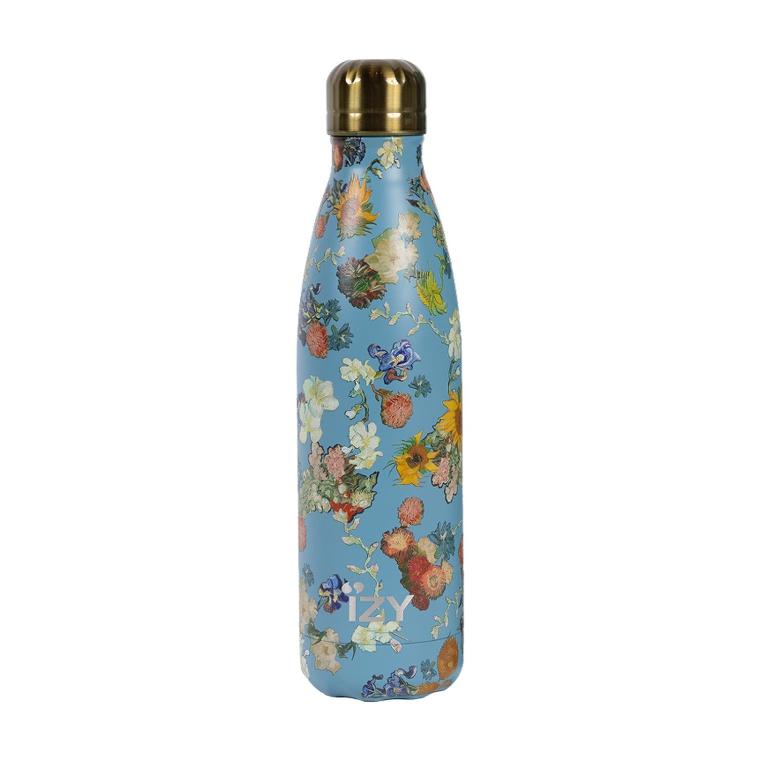 IZY Thermosfles 50 Jaar Van Gogh - 500 ml op witte achtergrond