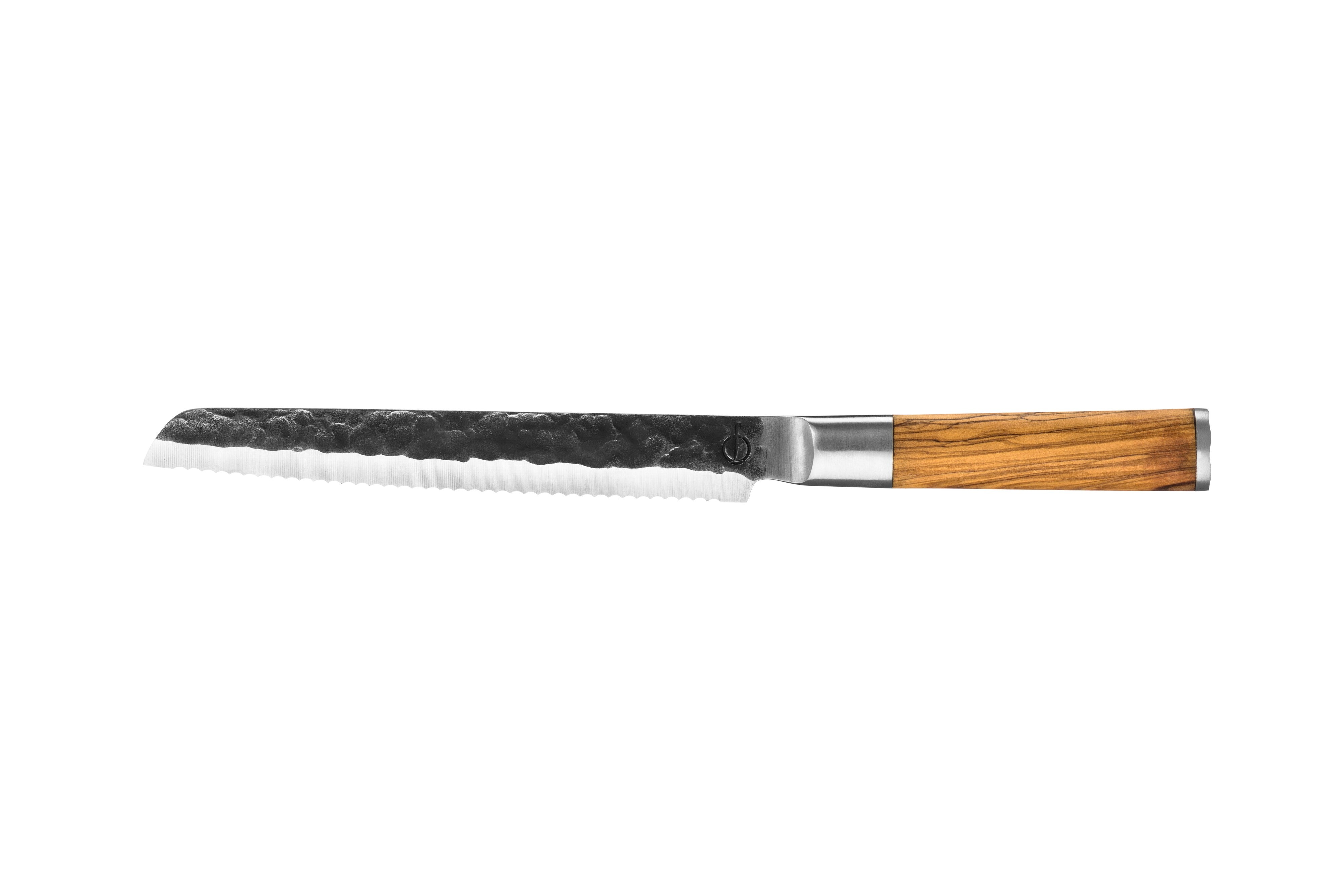 Forged Olive Broodmes - 20 cm op witte achtergrond