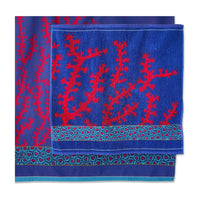 Mariëtte Wolbert Keukendoek - Koraal Blauw