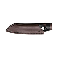 Forged Lederen Hoes Santokumes - 14 cm