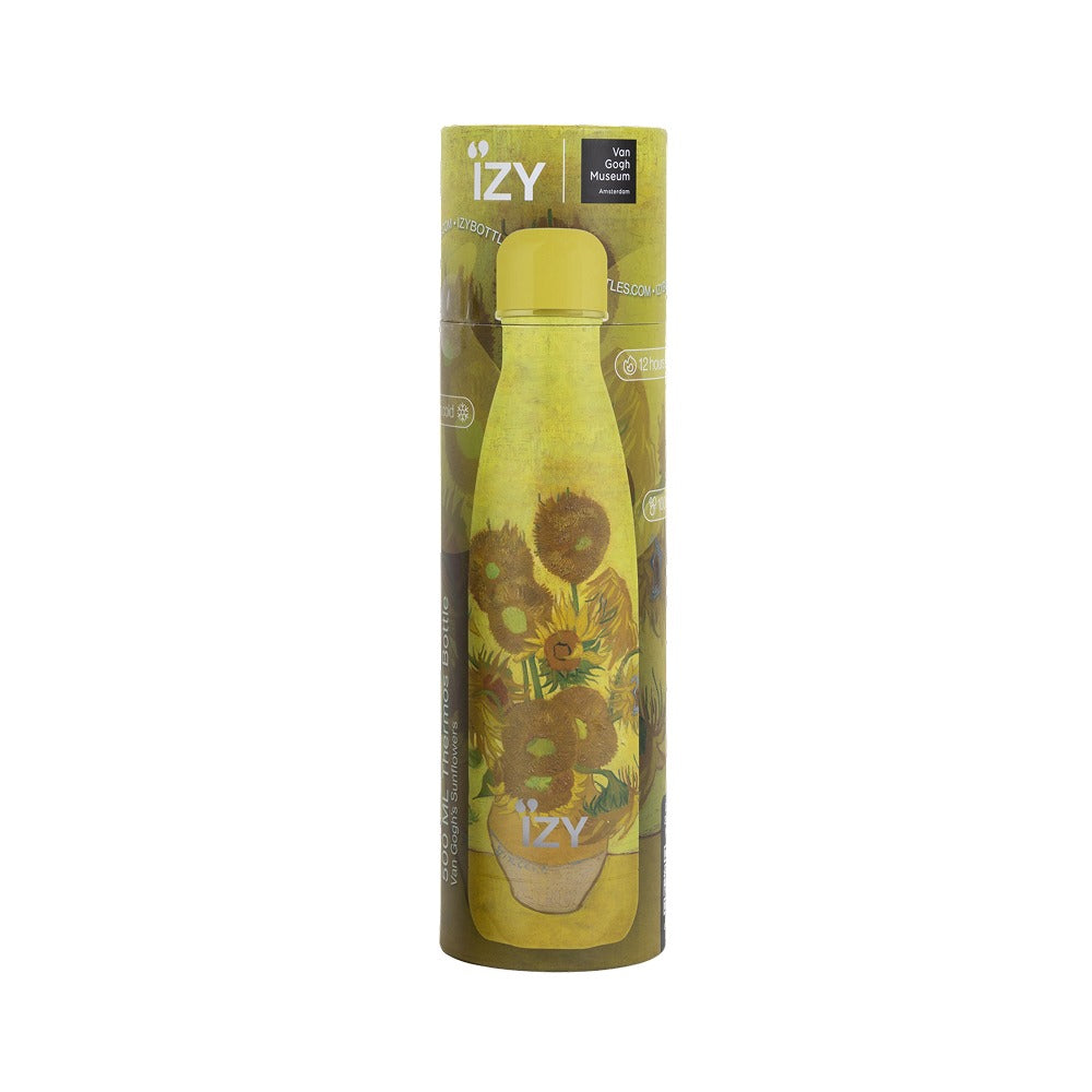 IZY-thermosfles met Zonnebloemen van Van Gogh in Van Gogh Museum-verpakking