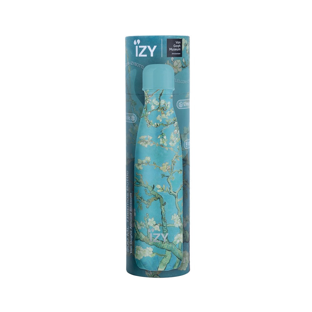 IZY-thermosfles met Amandelbloesem van Van Gogh in Van Gogh Museum-verpakking