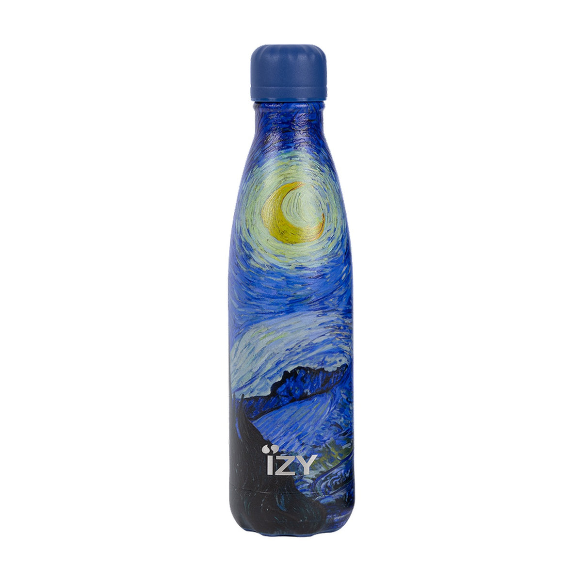 IZY Thermosfles Starry Night Van Gogh 500 ml op witte achtergrond