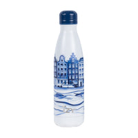 IZY Thermosfles Heinen Delfts Blauw x Plateel - 500 ml