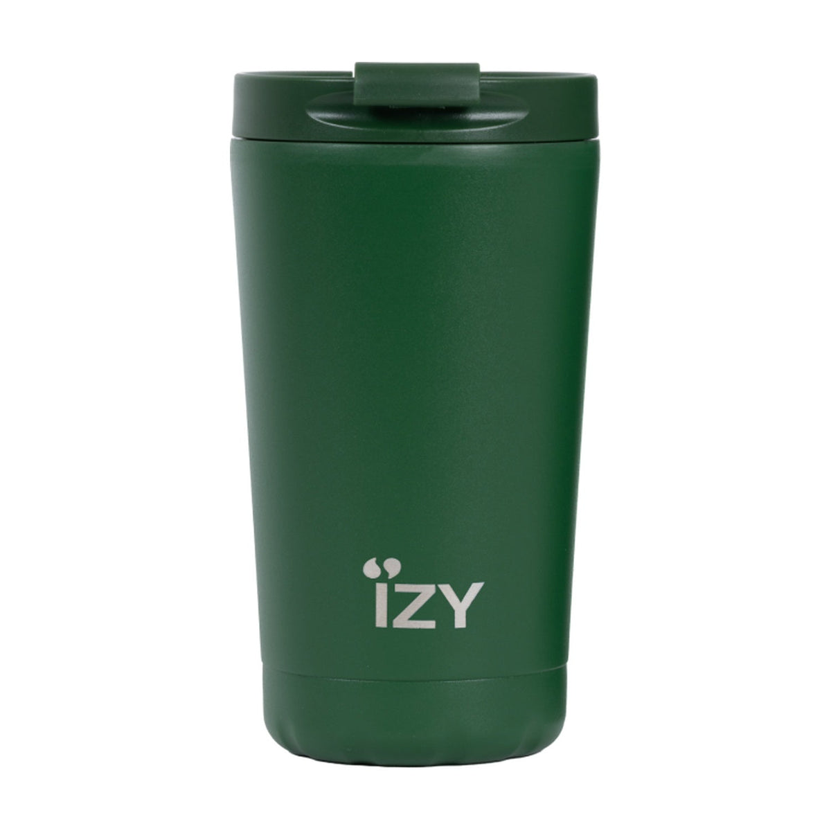 IZY Thermosbeker Original Groen - 350 ml op witte achtergrond