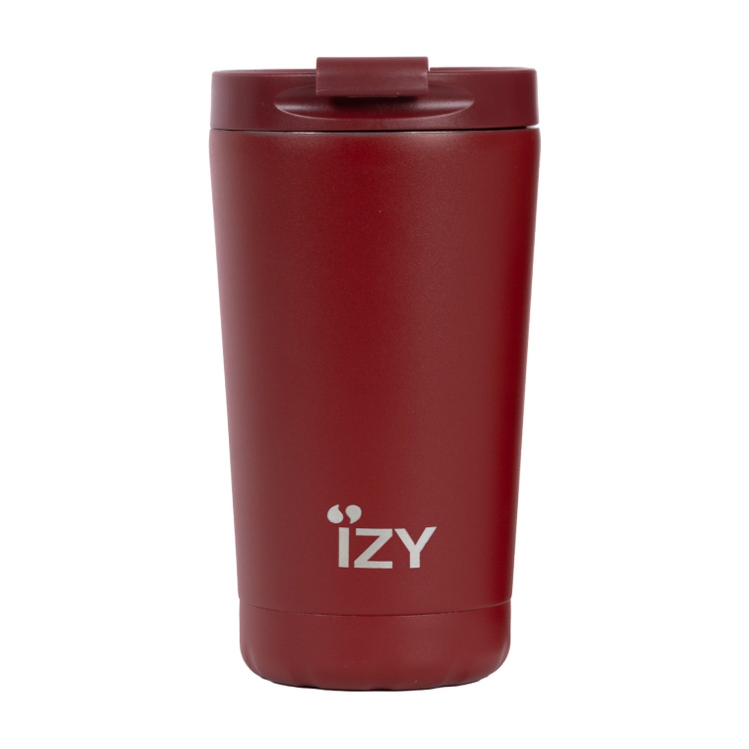 IZY Thermosbeker Original Rood - 350 ml op witte achtergrond