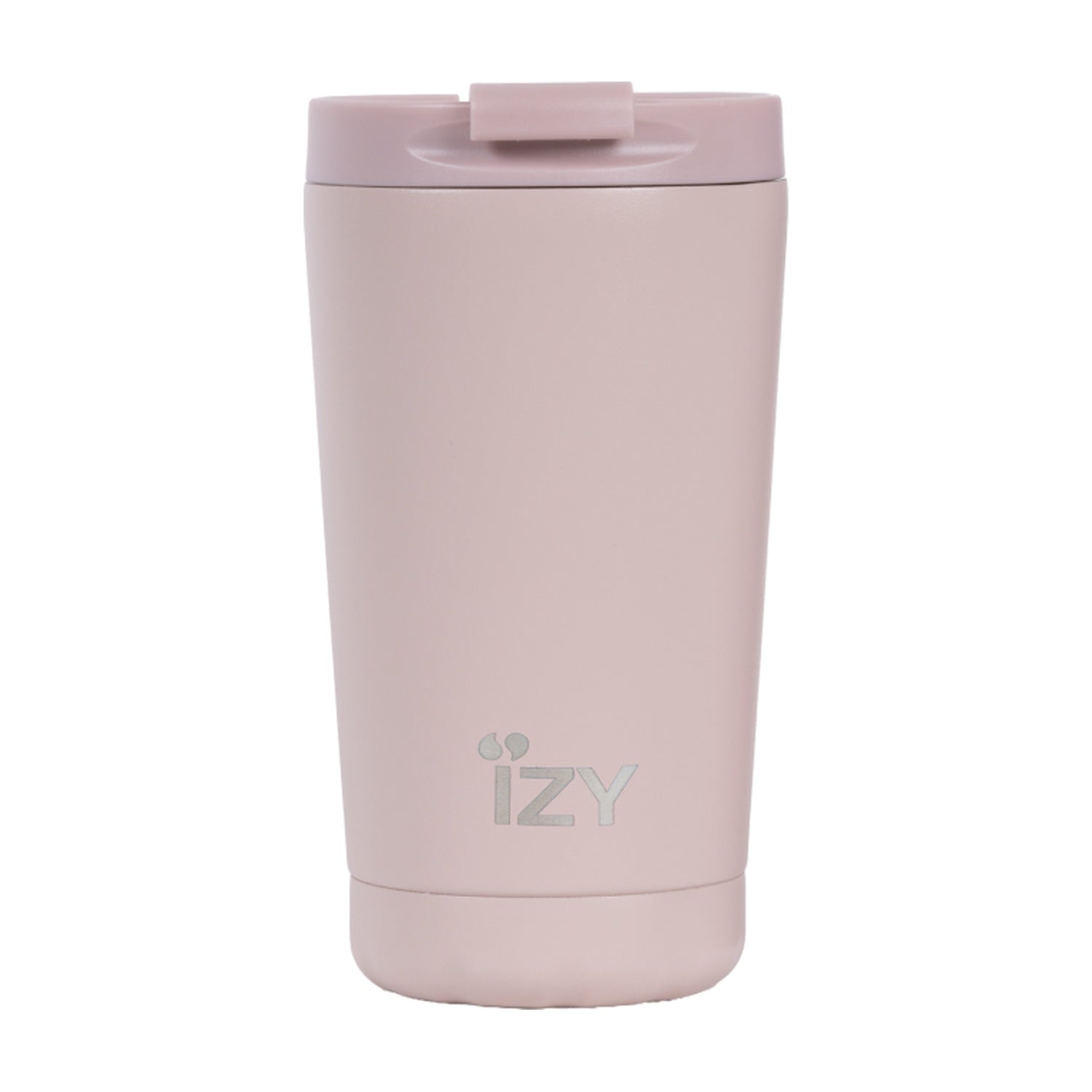 IZY Thermosbeker Original Roze - 350 ml op witte achtergrond