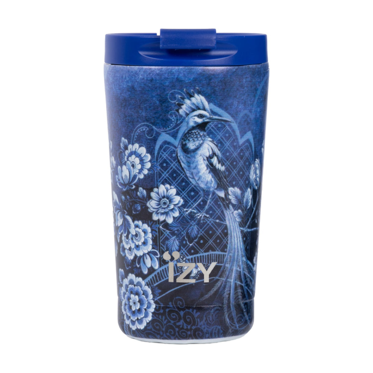 IZY Thermosbeker Royal Blue - 350 ml op witte achtergrond