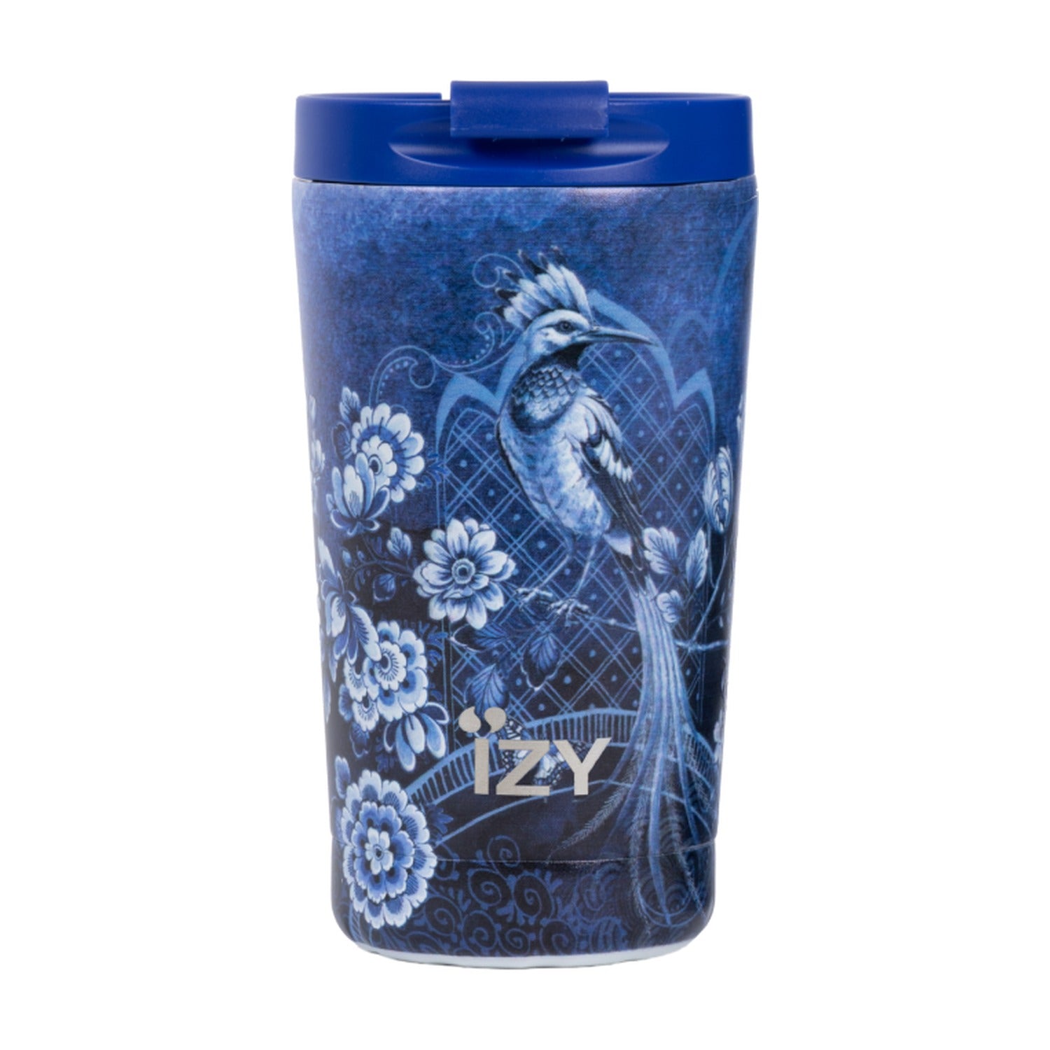 IZY Thermosbeker Royal Blue - 350 ml op witte achtergrond
