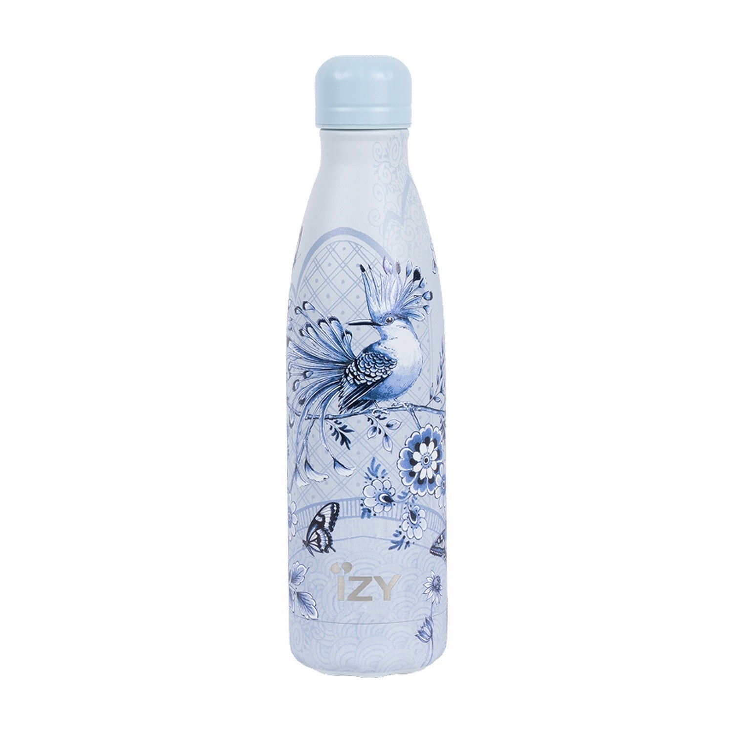 IZY Thermosfles Soft Azure - 500 ml op witte achtergrond