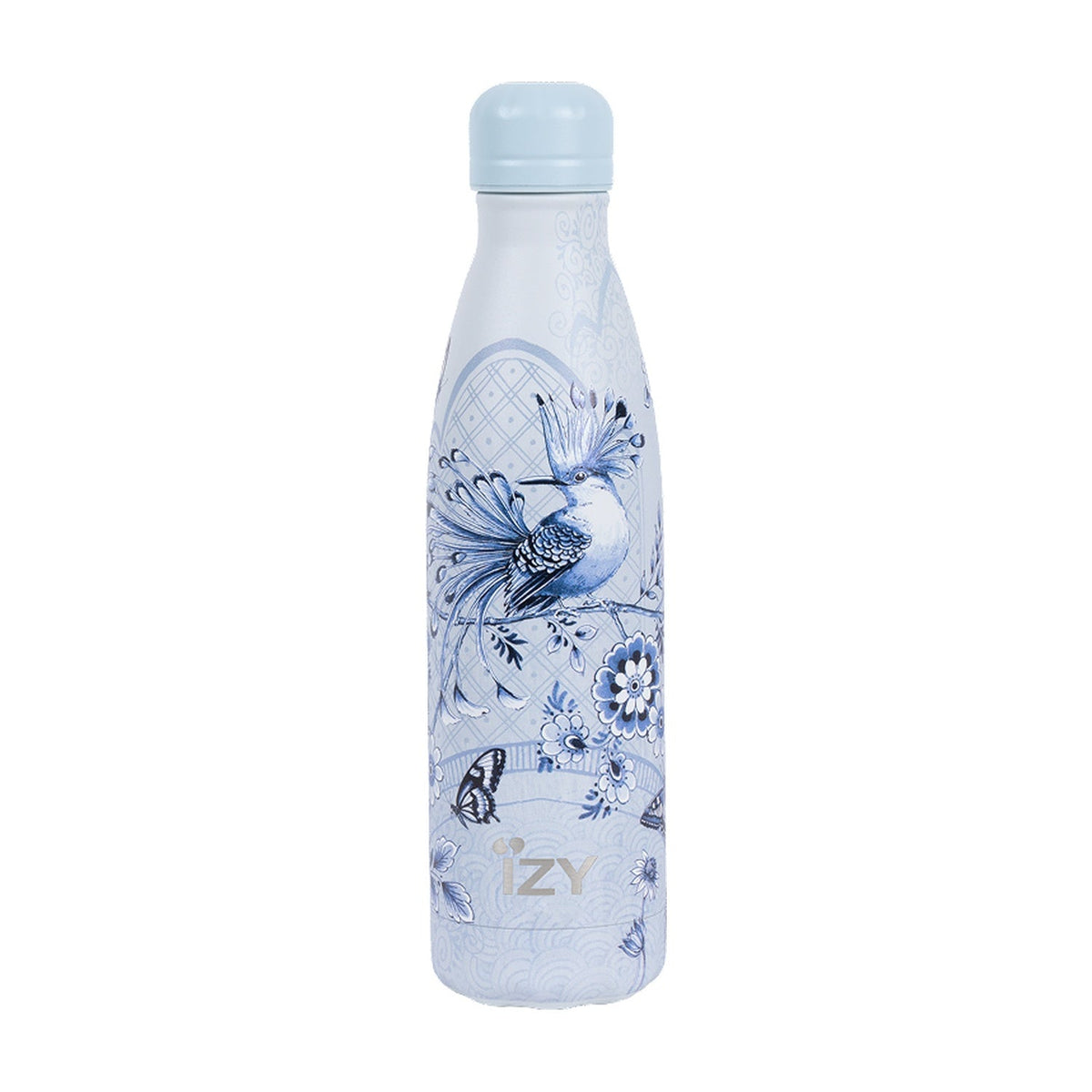 IZY Thermosfles Soft Azure - 500 ml op witte achtergrond