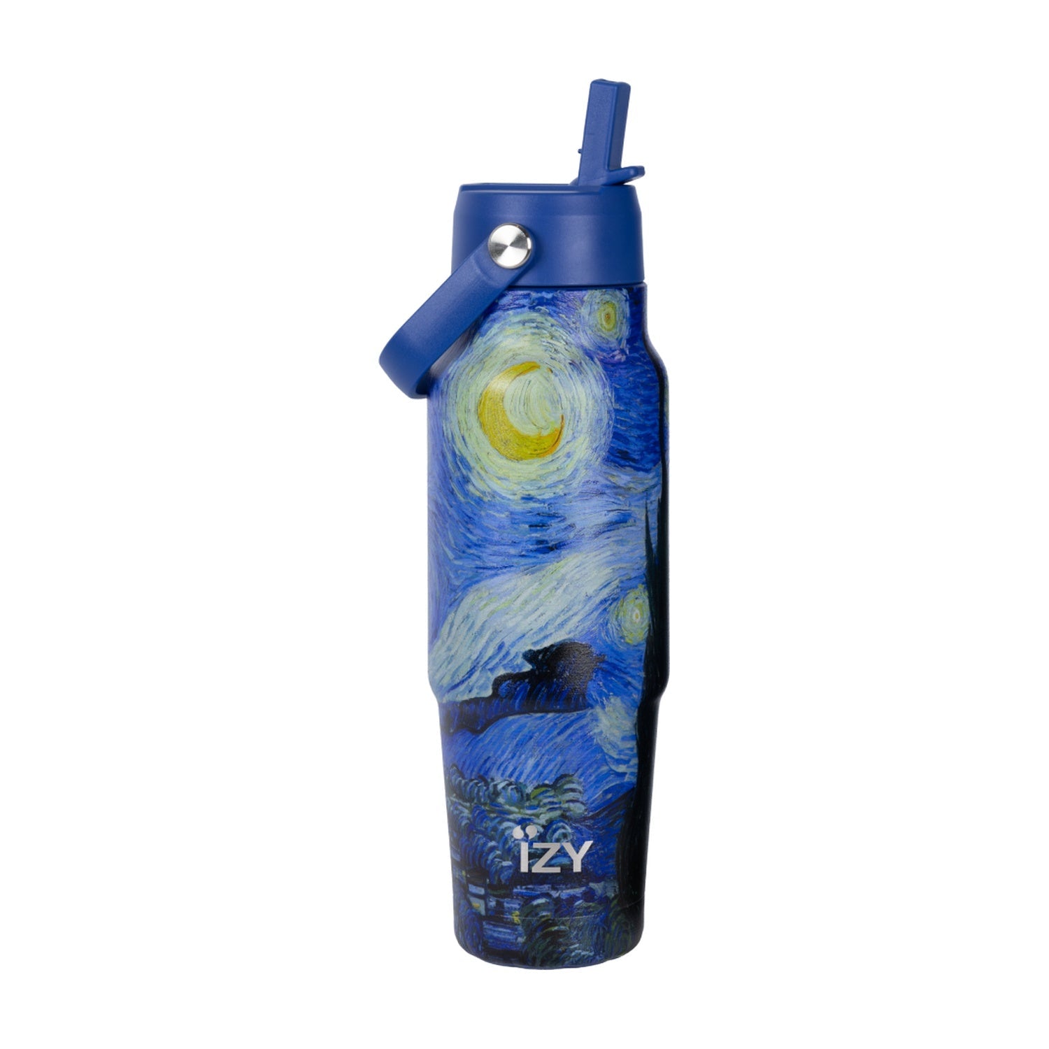 IZY Travel Bottle Starry Night - 900 ml op witte achtergrond