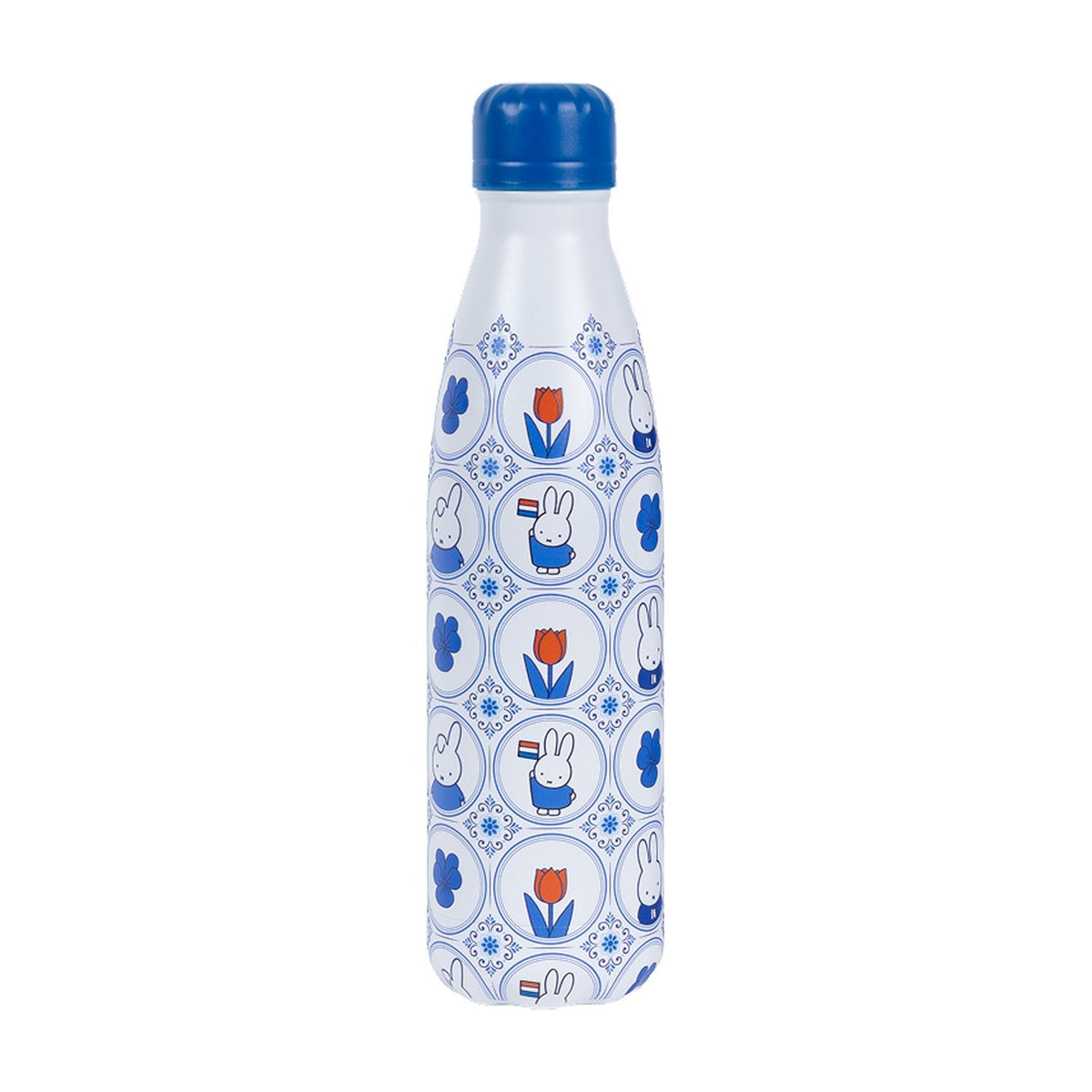 IZY Thermosfles Tiles Nijntje - 500 ml op witte achtergrond